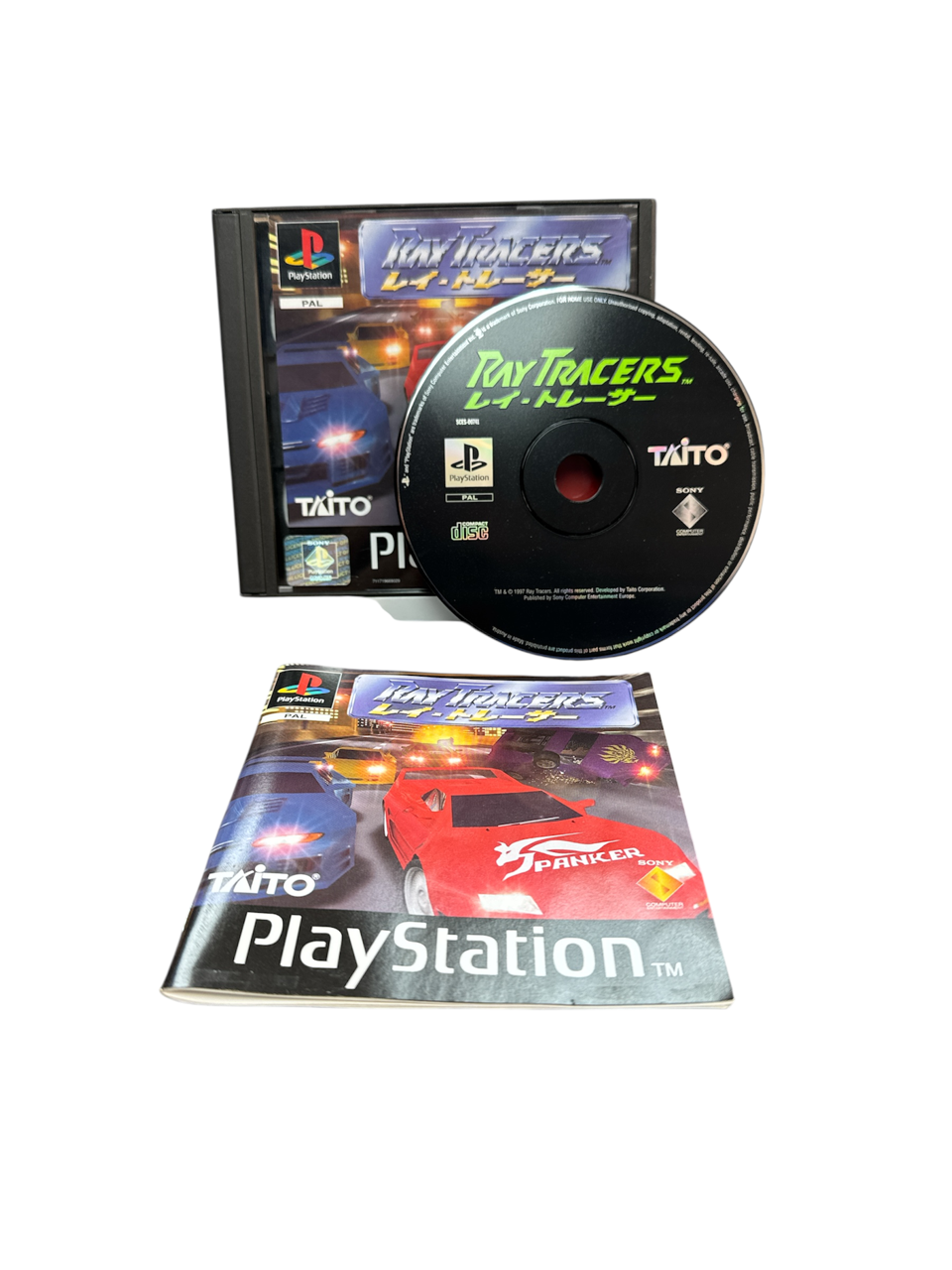 Product photo for Ray Tracers W/ Manual (PS1) *SALE WAS £39.99*
