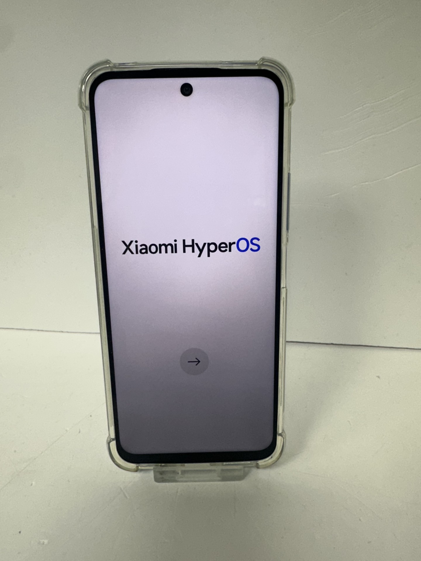 Product photo for Redmi note 12 128gb blue in clear case unlocked unboxed