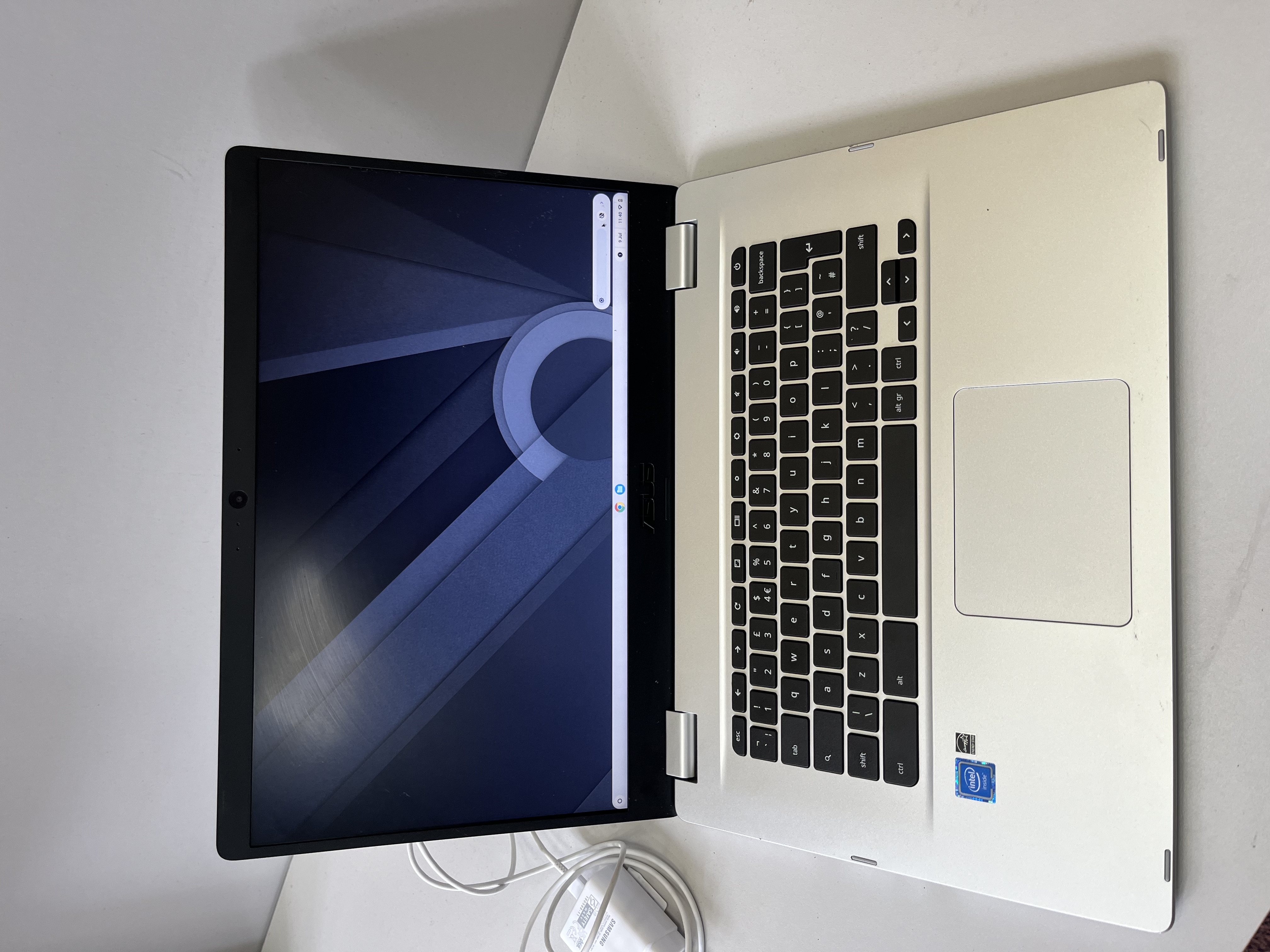 Product photo for Asus chromebook