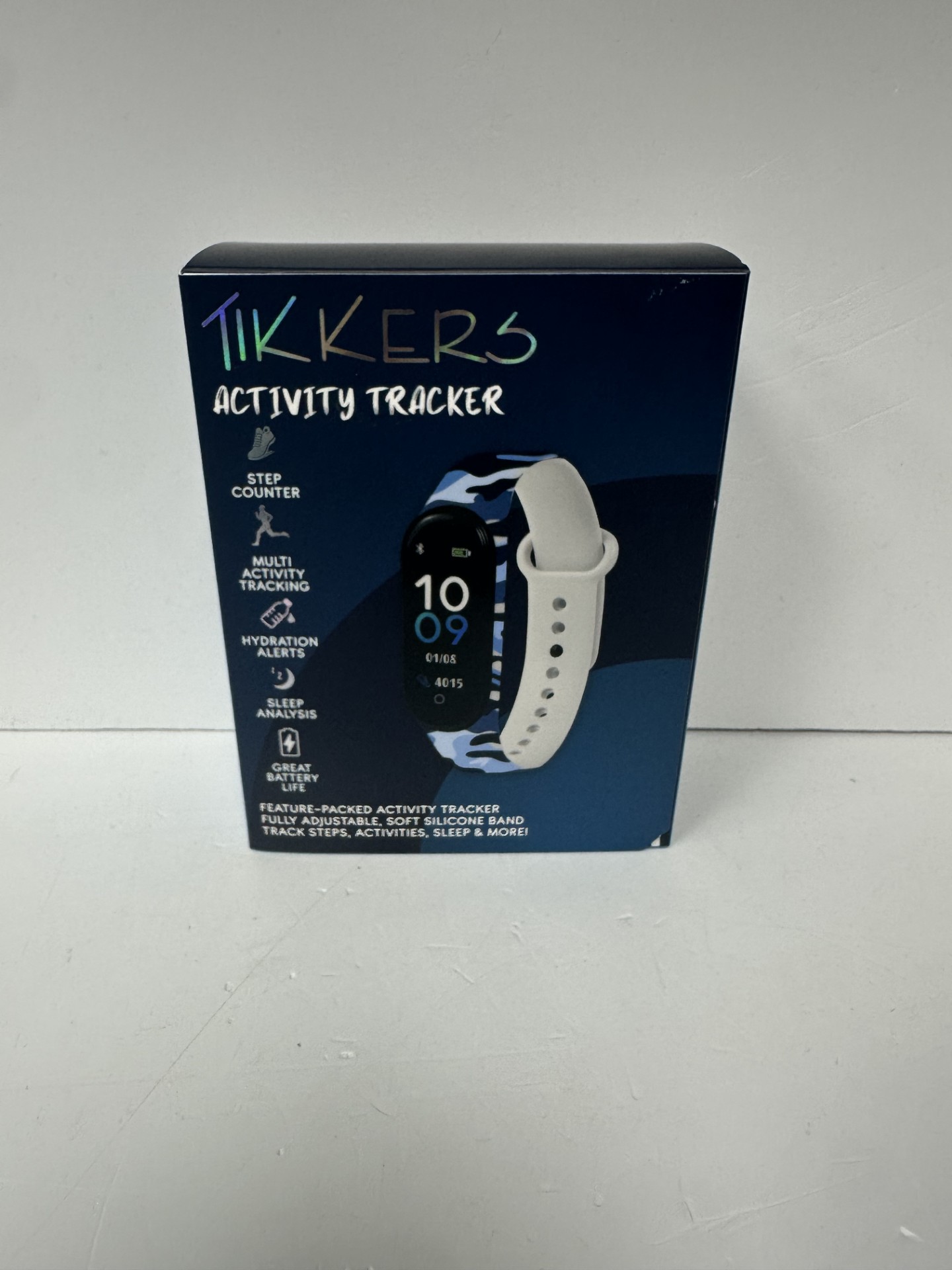 Product photo for tikkers activity tracker watch boxed