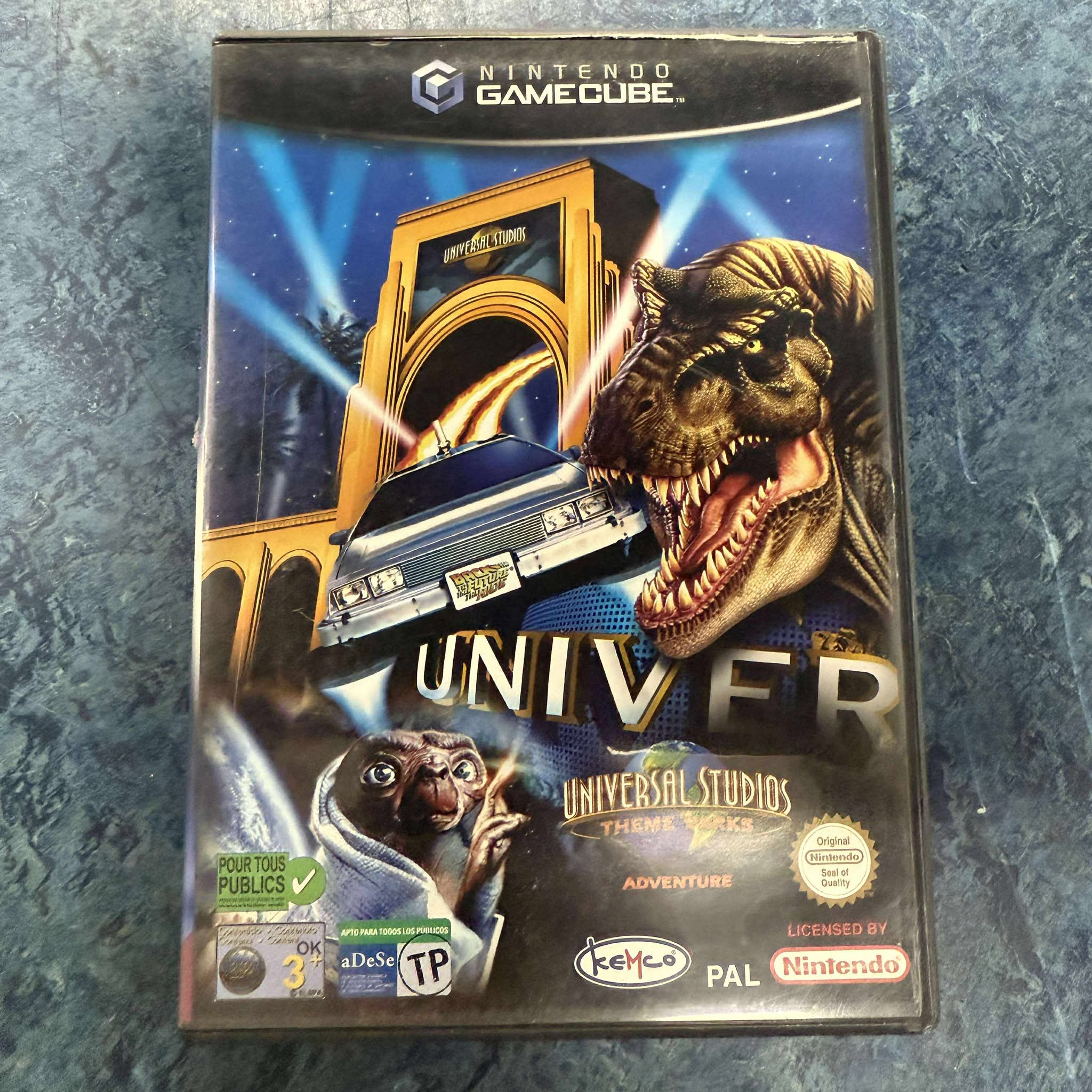 Product photo for Nintendo Universal Studios Theme Parks Adventure - GameCube Game