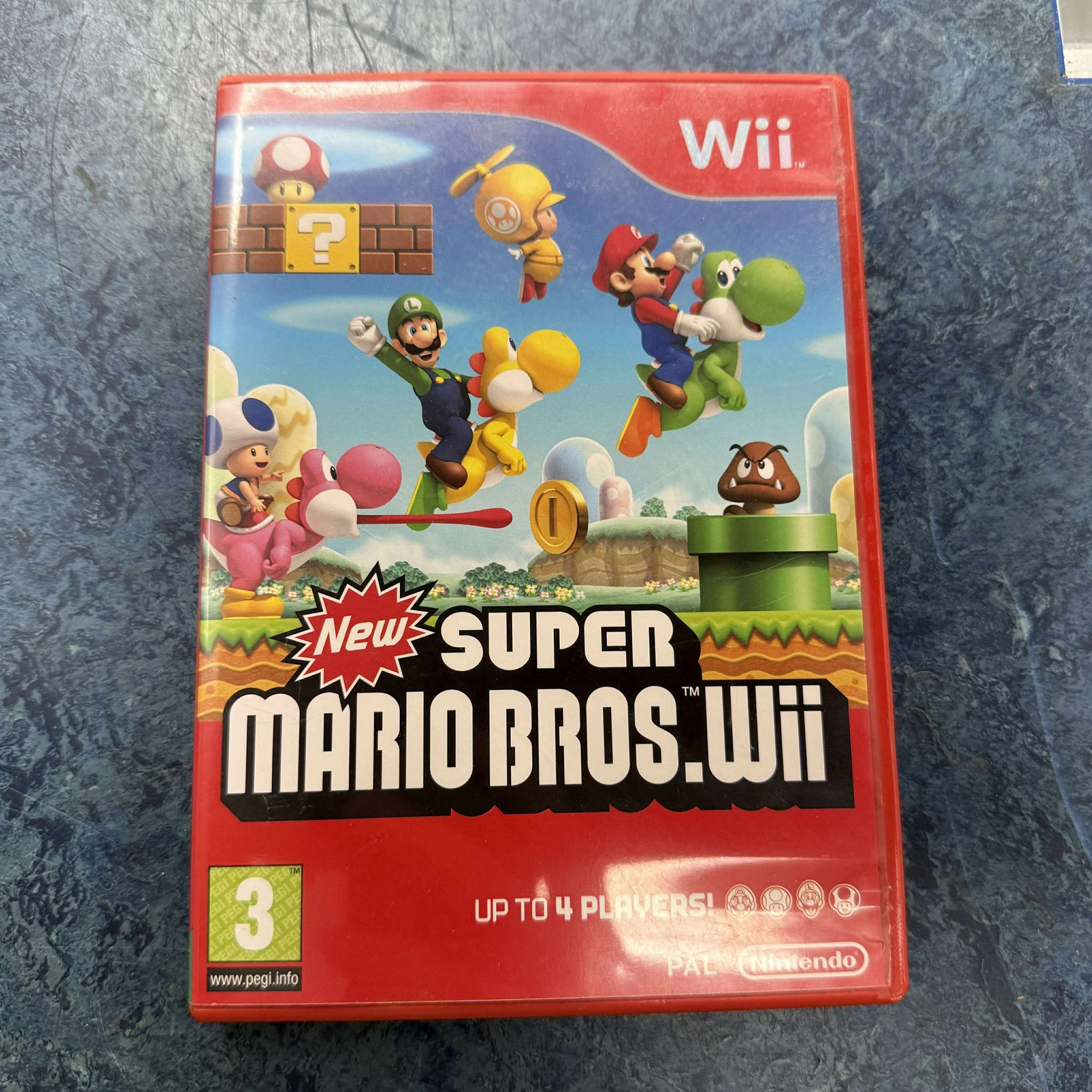 Product photo for Nintendo New Super Mario Bros. Wii - Game