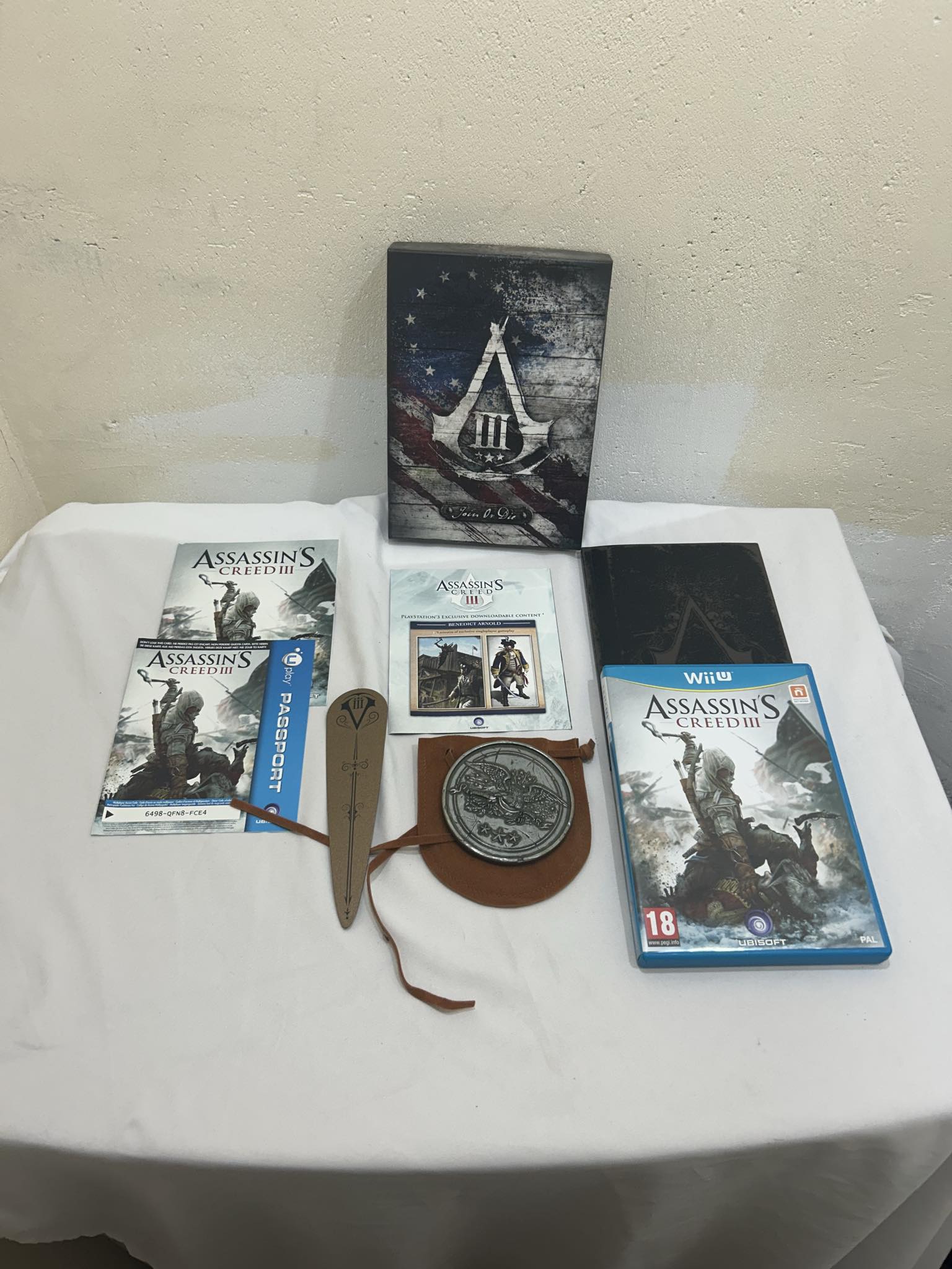 Product photo for Assassin's Creed 3 - Join or Die for Wii U