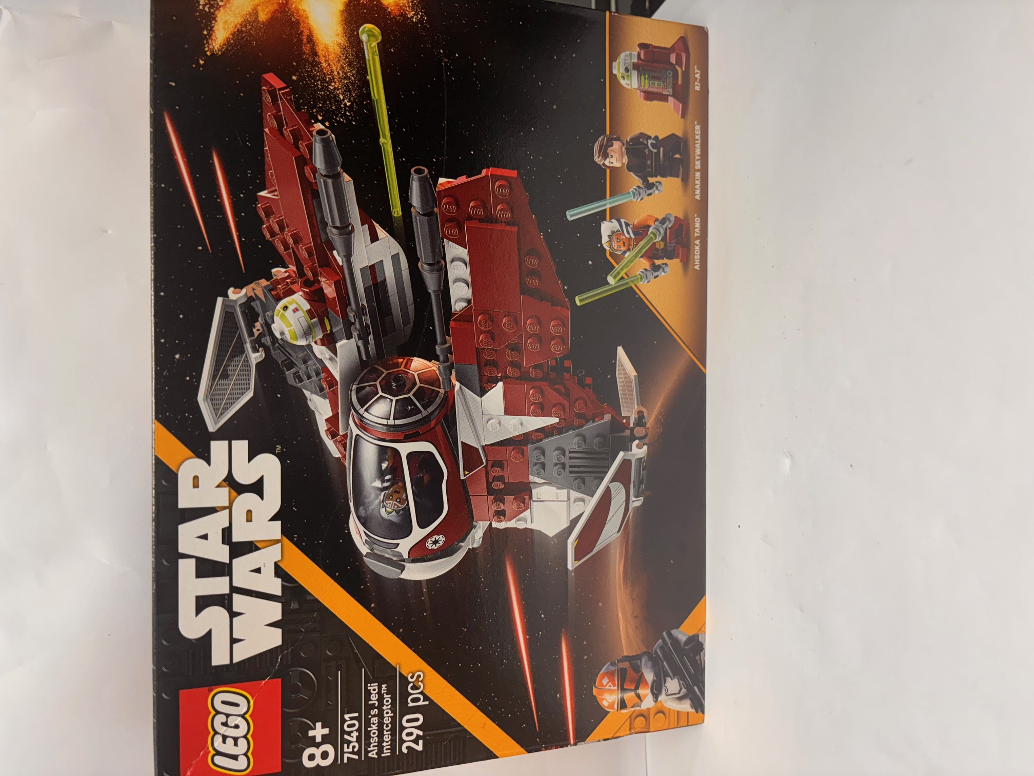 Product photo for lego star wars jedi interceptors an