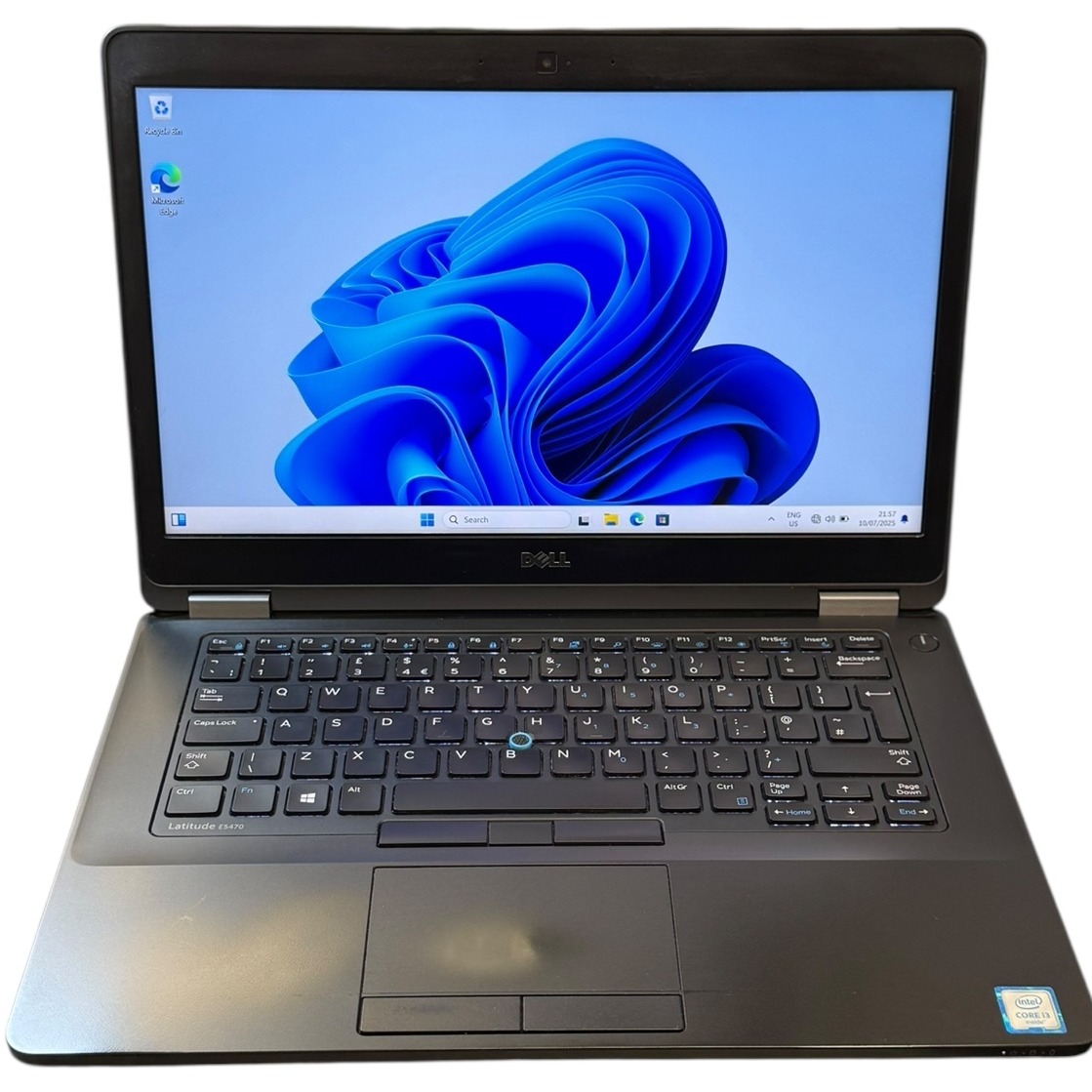Product photo for Dell Latitude E5470 - Intel i3-6100U, 8GB, 256GB