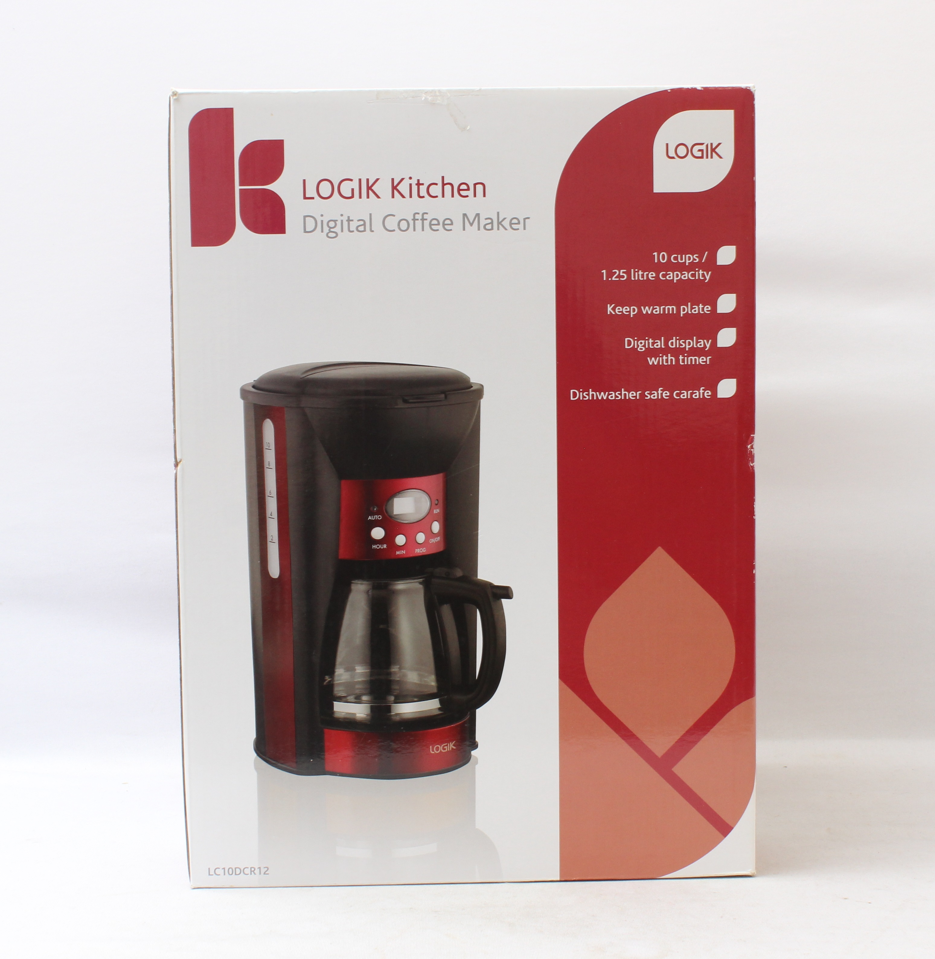 Product photo for LOGIK Filter Coffee Maker - Boxed (N)
