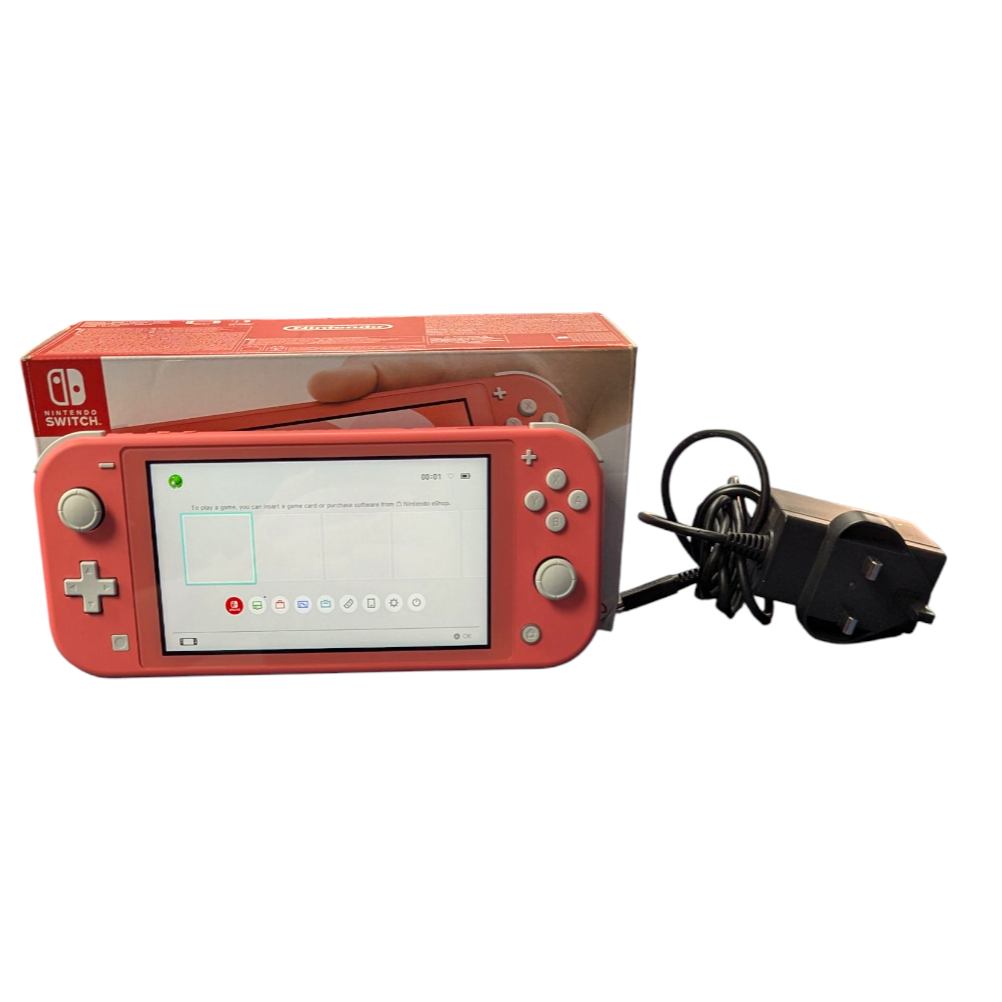 Product photo for Nintendo Switch lite Coral 32GB