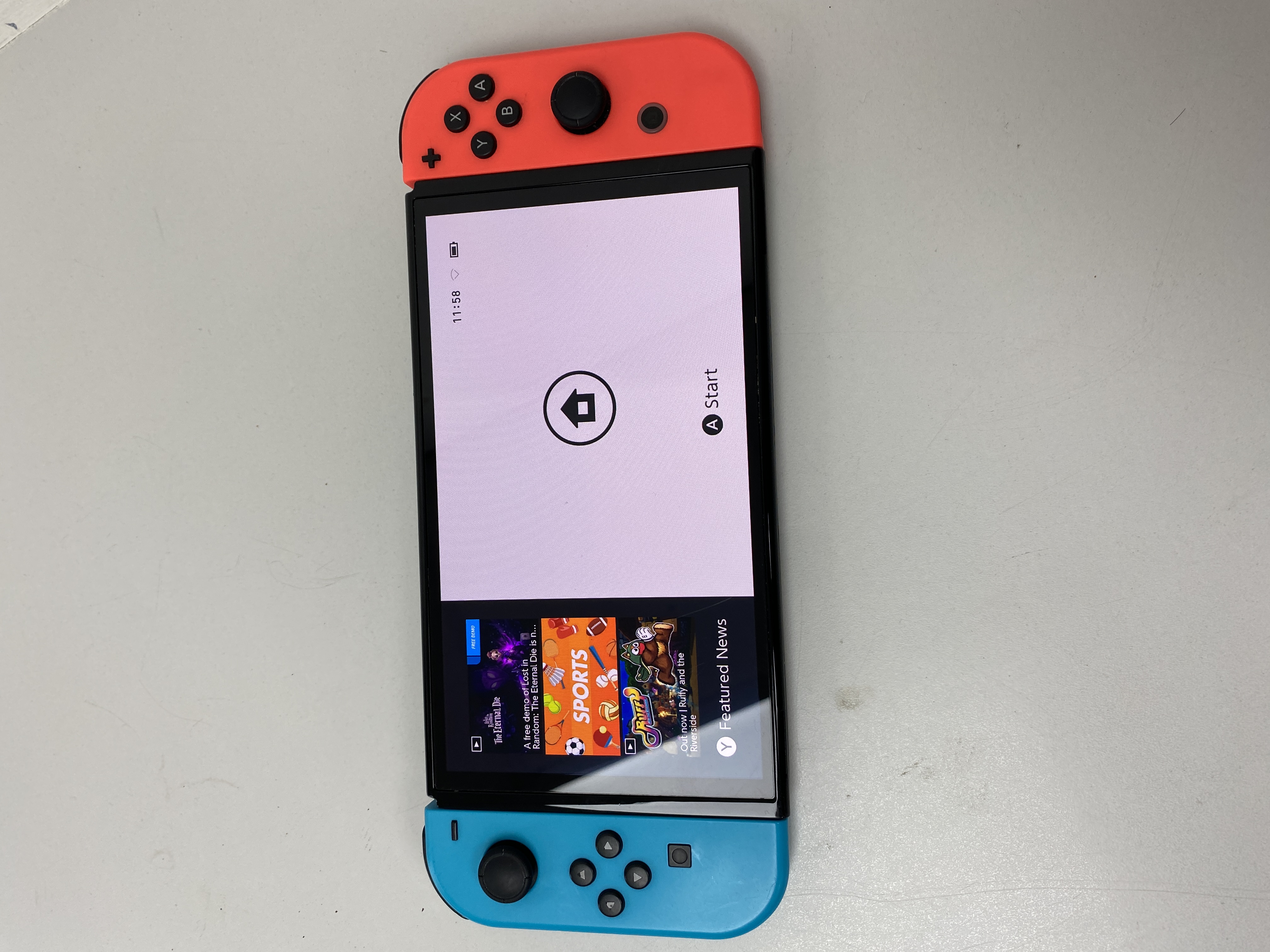 Product photo for Switch OLED console only