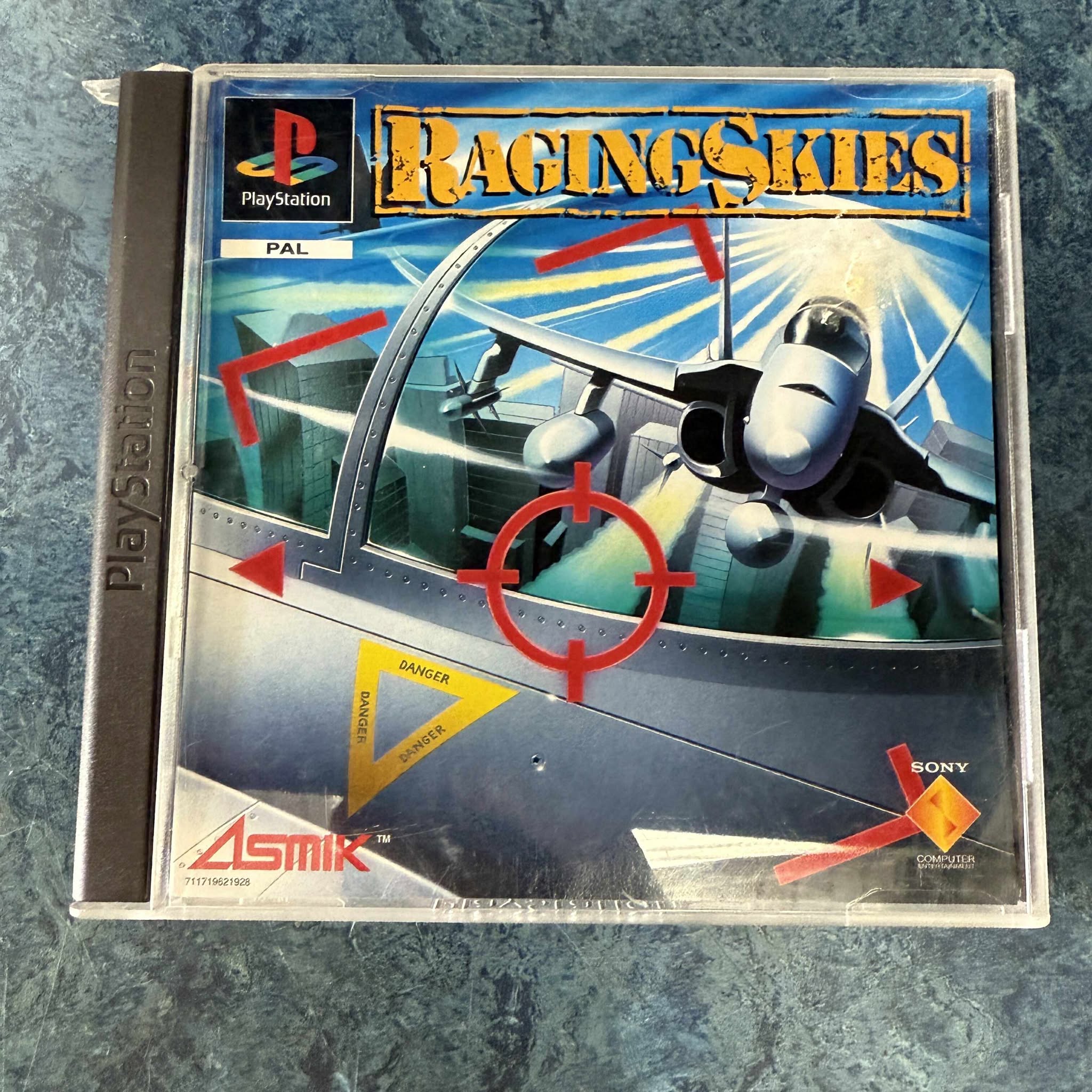 Product photo for Sony Raging Skies - PlayStation 1 Game