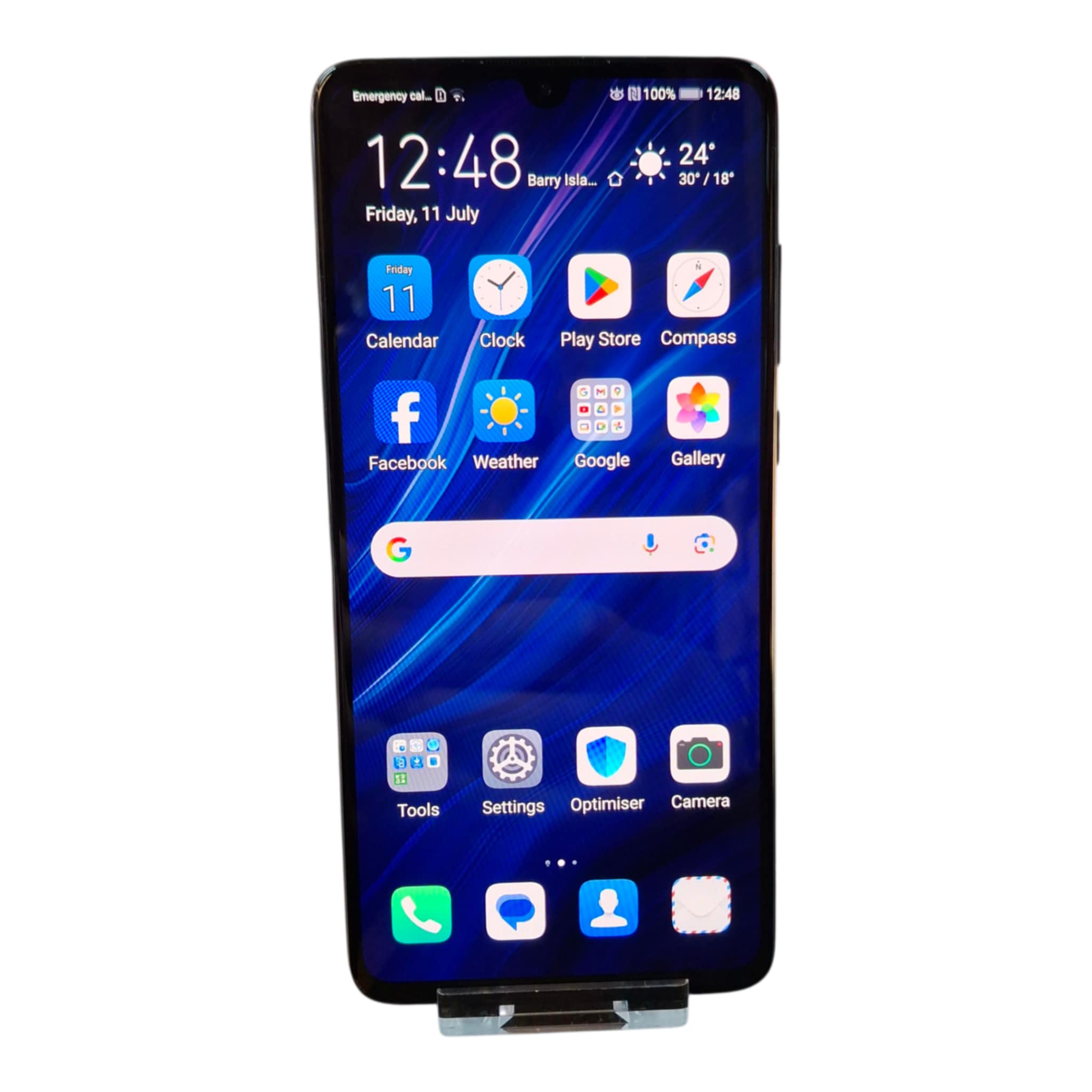 Product photo for Huawei P30 6GB+128GB Black, Unlocked B