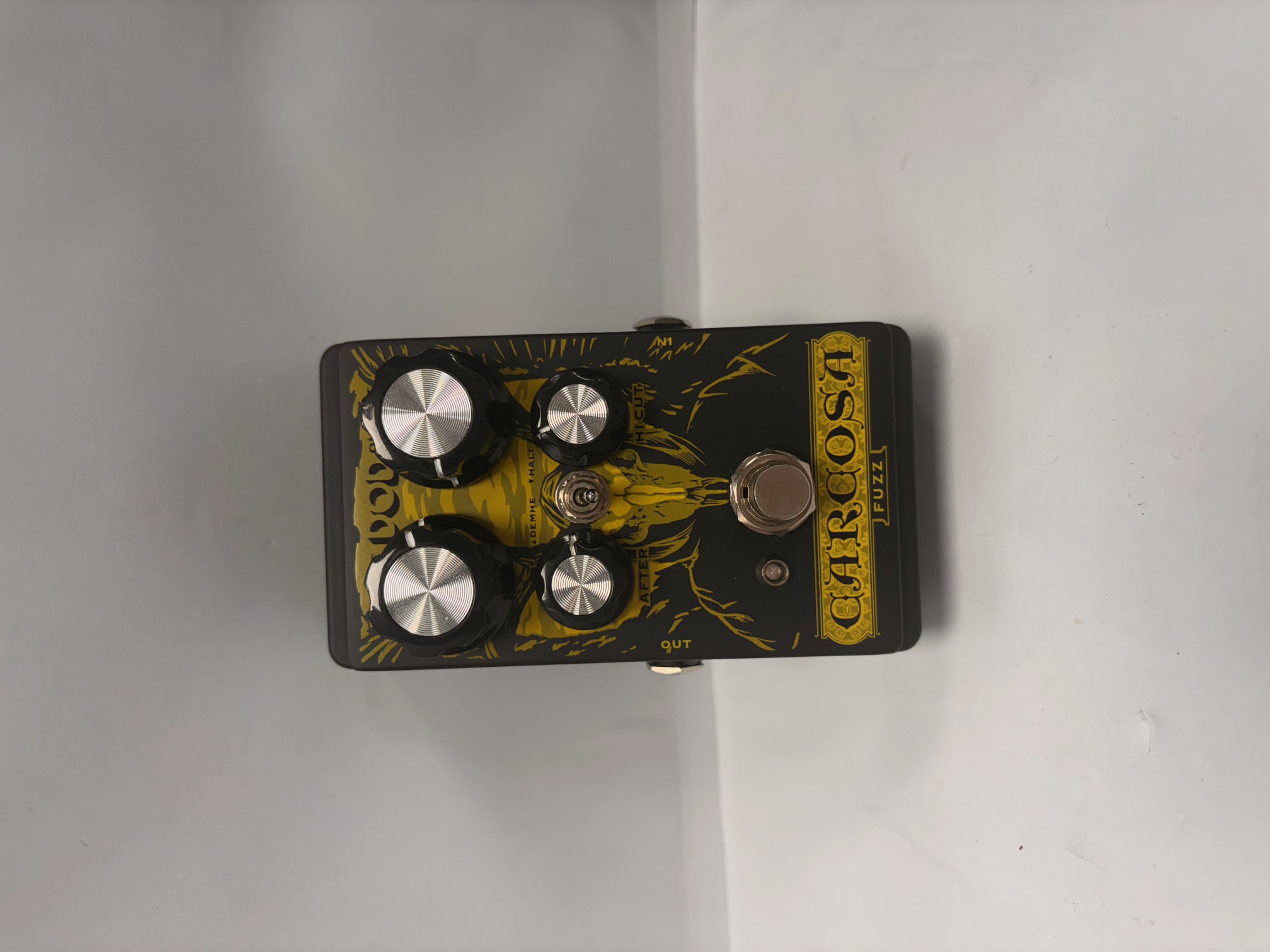 Product photo for carciosh fuzz pedal
