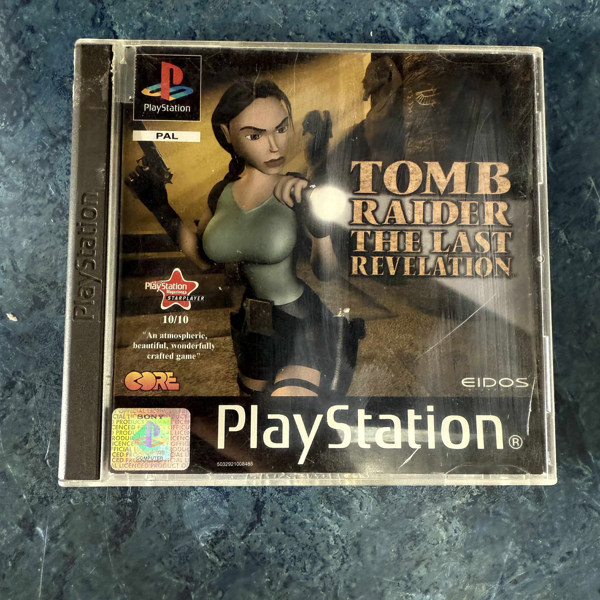 Product photo for Sony Tomb Raider The Last Revelation - PlayStation 1 Game