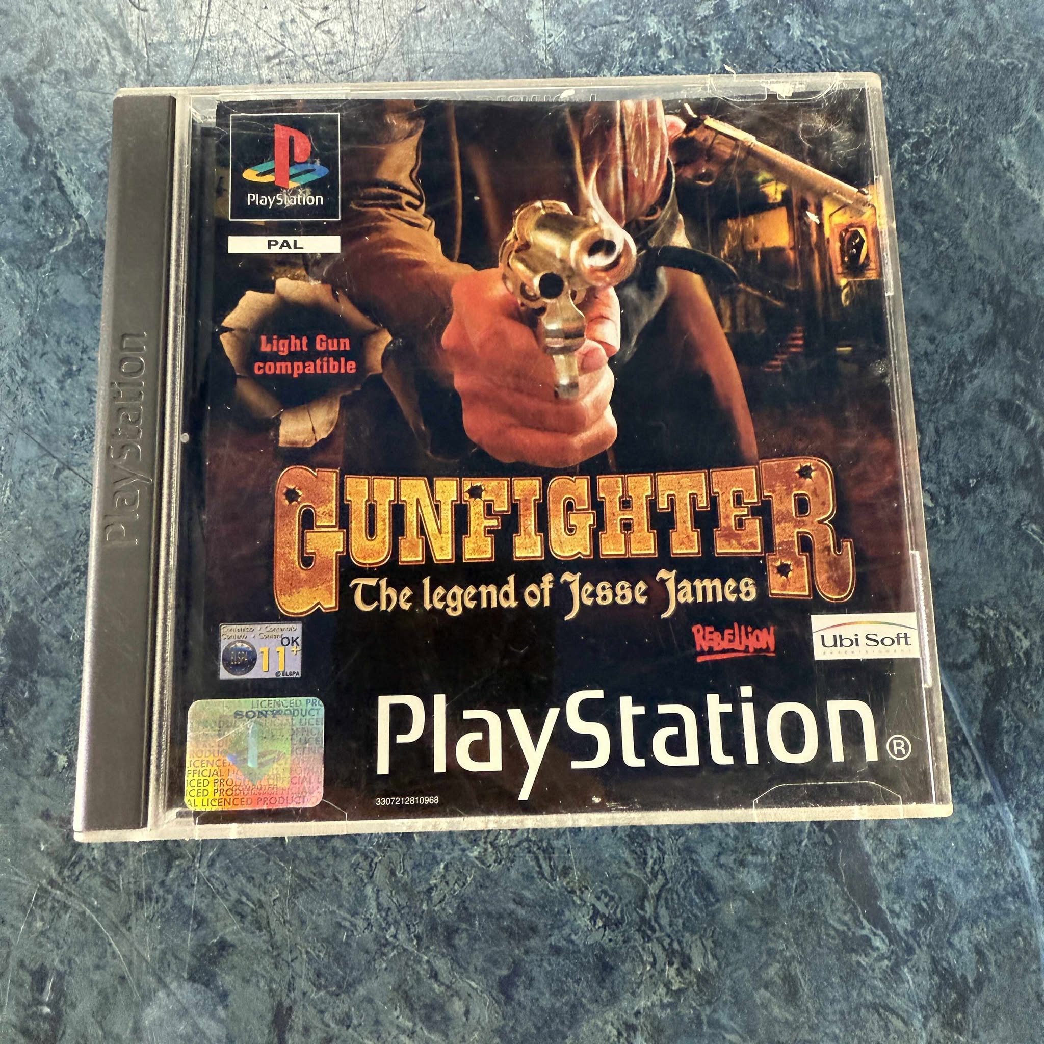 Product photo for Sony Gunfighter The Legend of Jesse James - PlayStation 1 Game