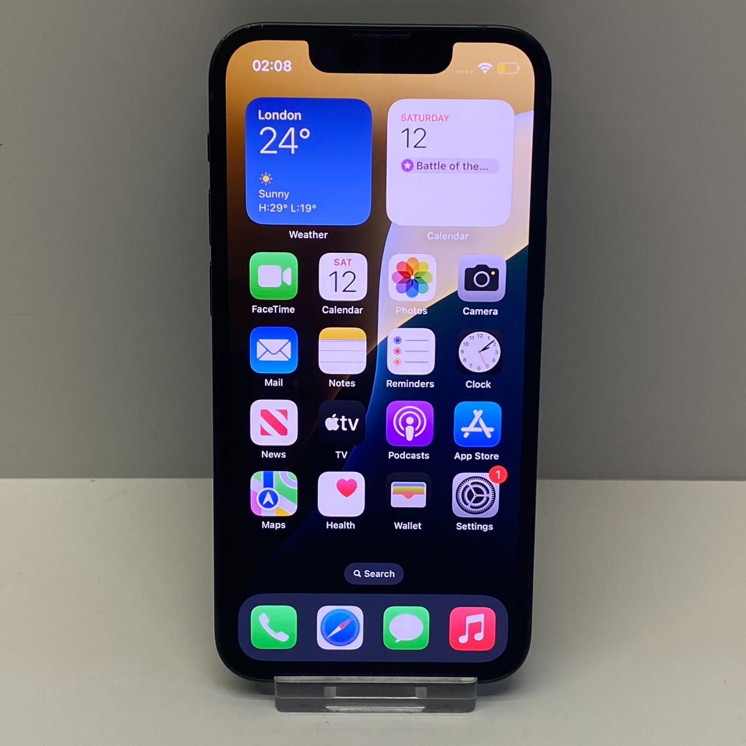 Product photo for Apple iPhone 13 Mini Unlocked Model A2628 128GB in Green