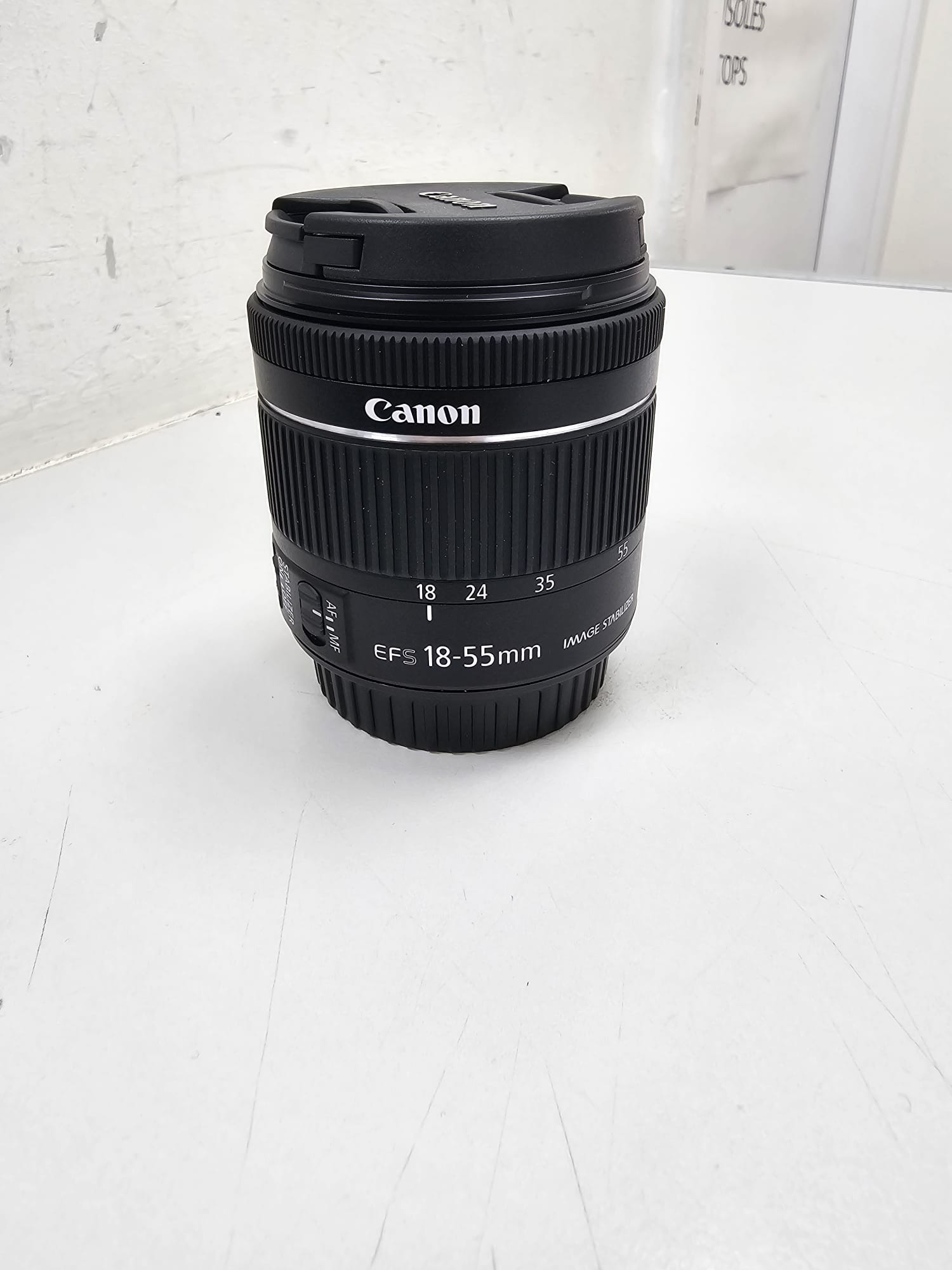 Product photo for Canon EF-S 18-55mm f/4-5.6 Is STM Lens Image Stabiliser