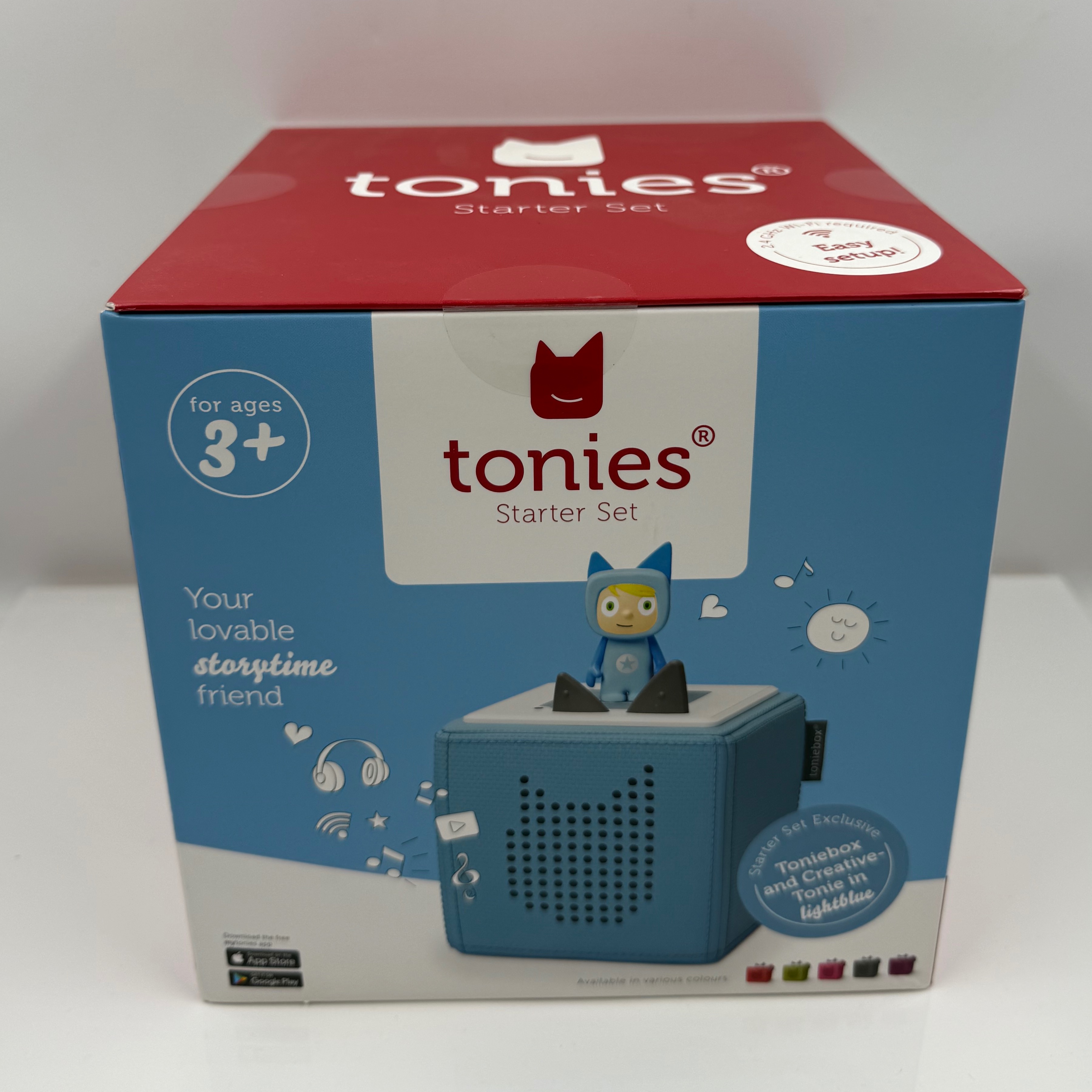 Product photo for TONIES STARTER SET LIGHT BLUE - BRAND NEW