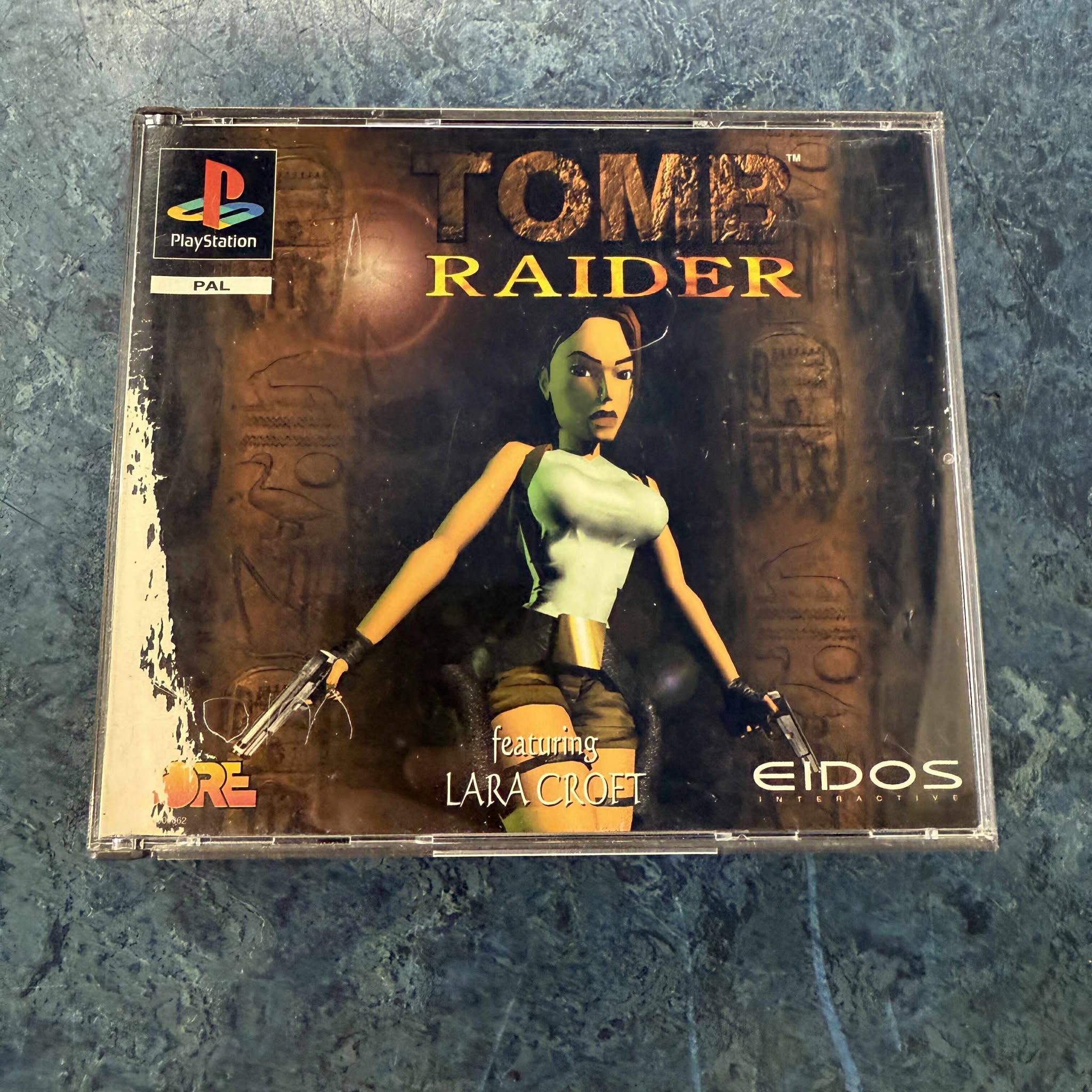 Product photo for Sony Tomb Raider - PlayStation 1 Game