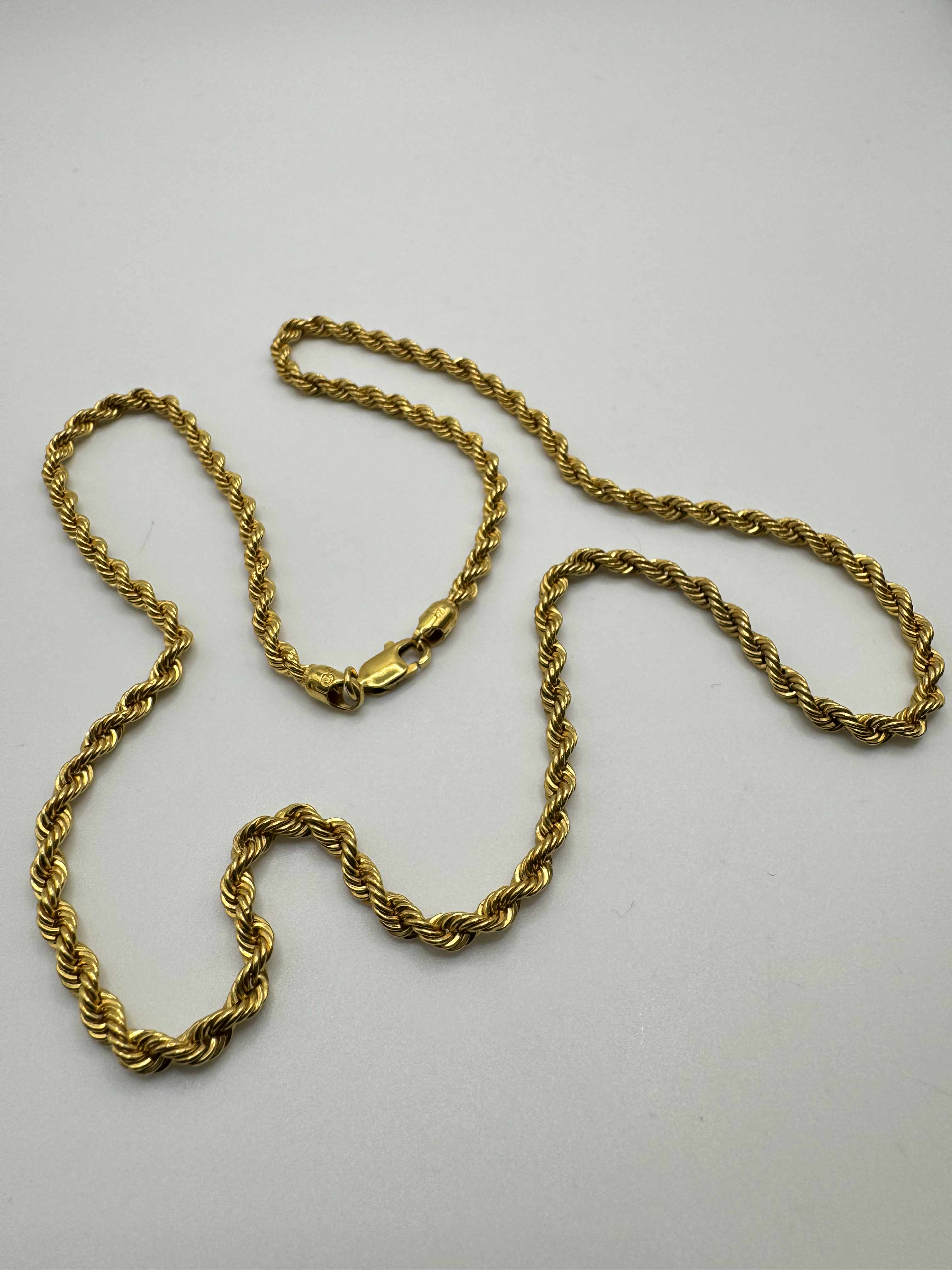 Product photo for 21ct Rope Chain