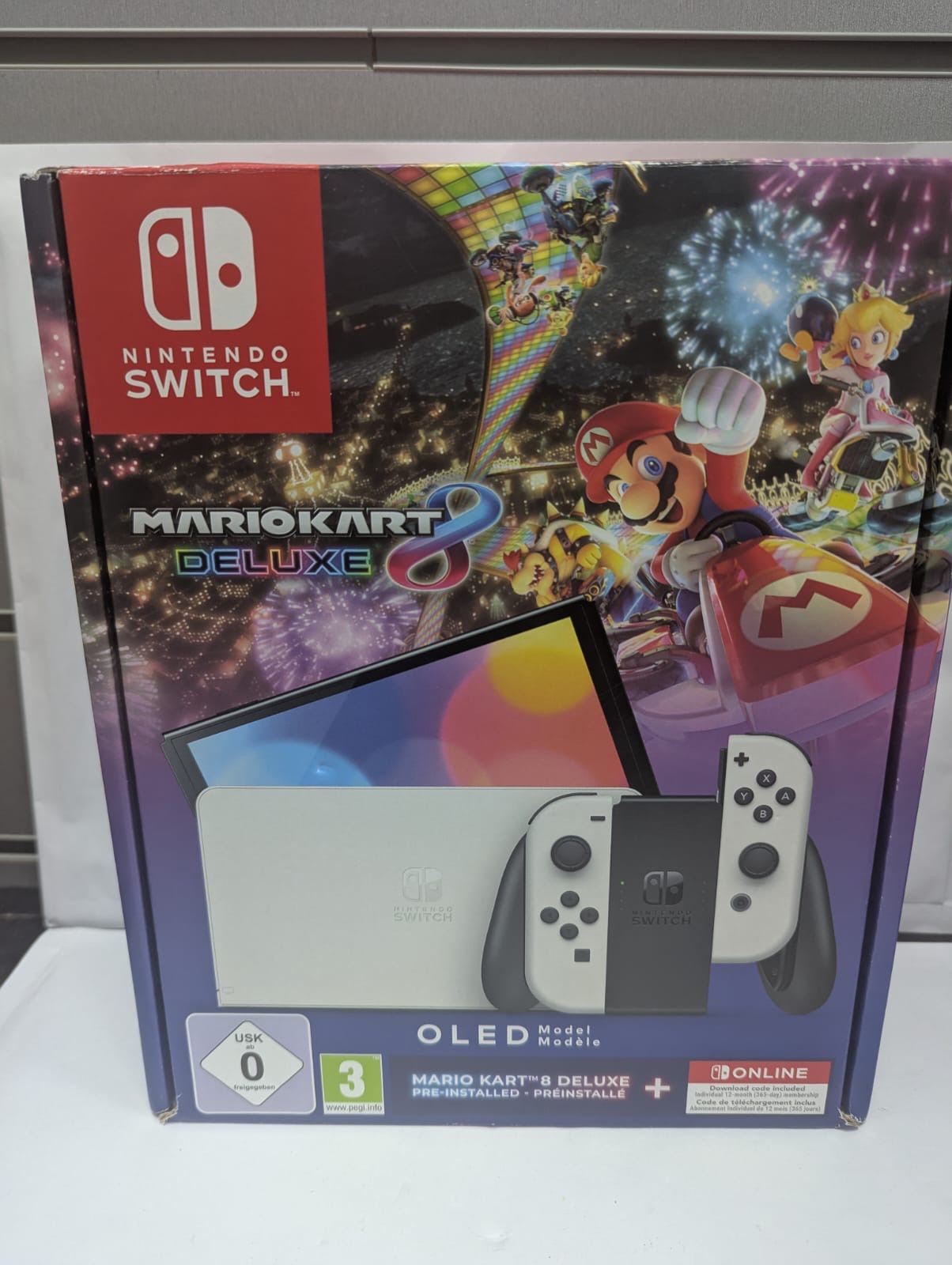 Product photo for nitendo switch  nintendo switch oled boxed