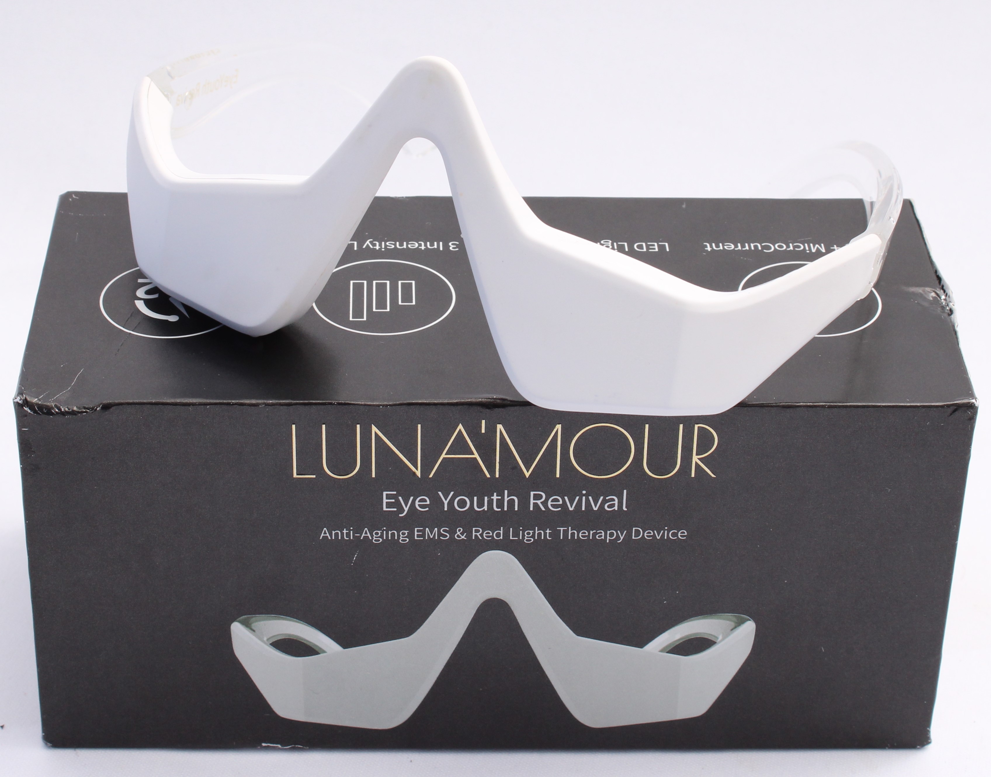Product photo for LUNA'MOUR Luna'mour Eye Youth Revival Under Device - Red Light Therapy (U)