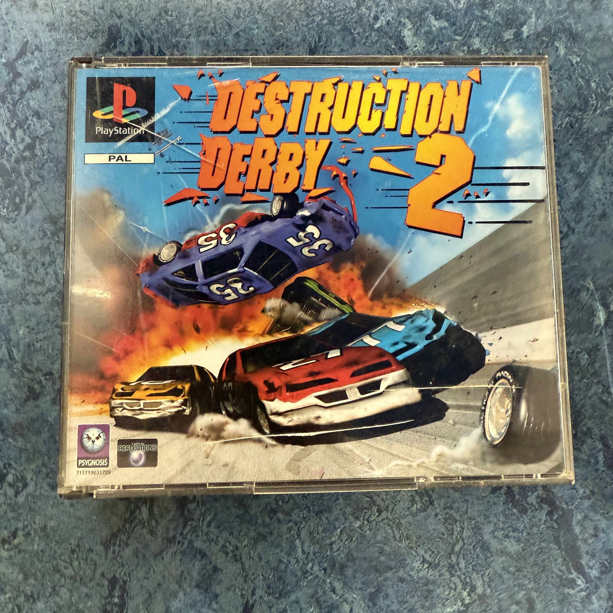 Product photo for Sony Destruction Derby 2 - PlayStation 1 Game