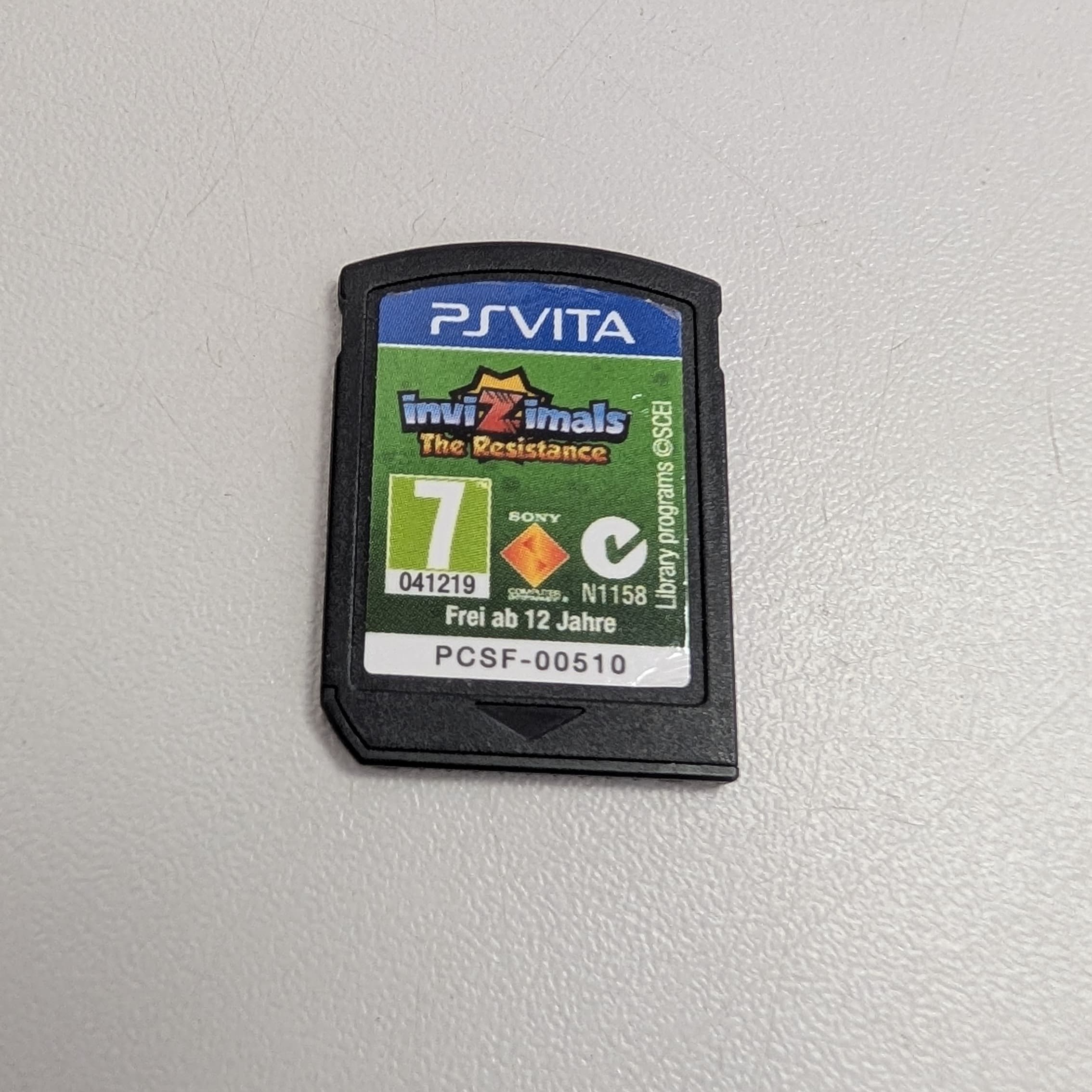 Product photo for Invizimals The Resistance for Sony PS Vita - Cartridge Tested