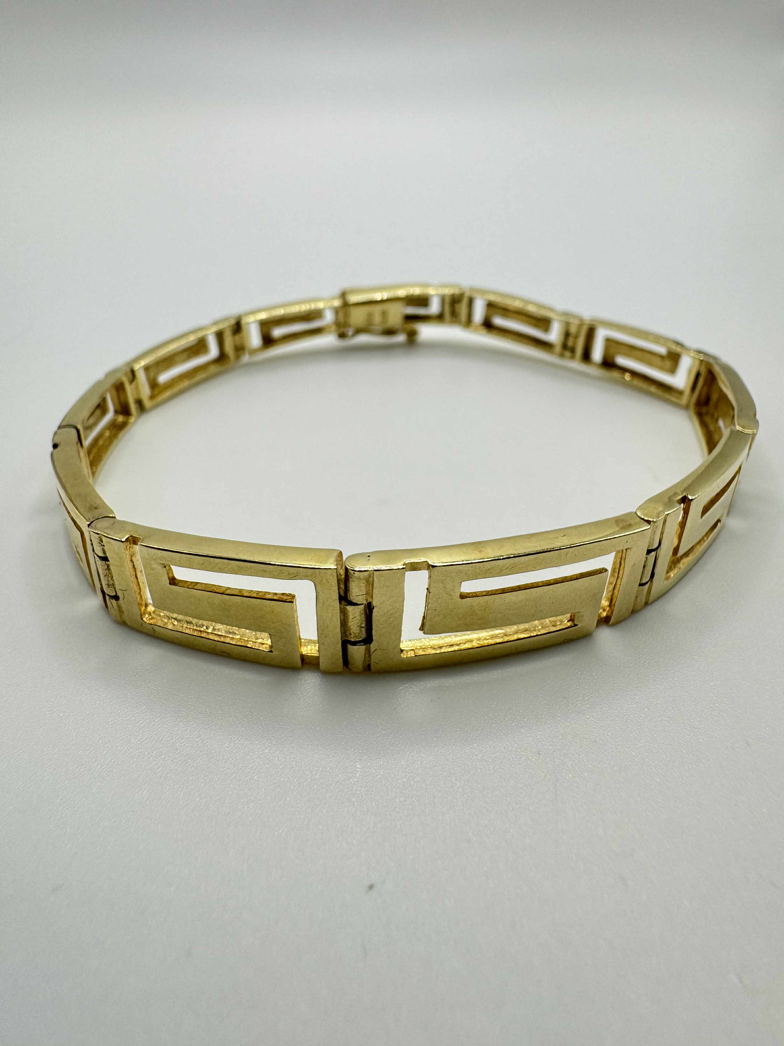 Product photo for 14ct Meander Link Bracelet