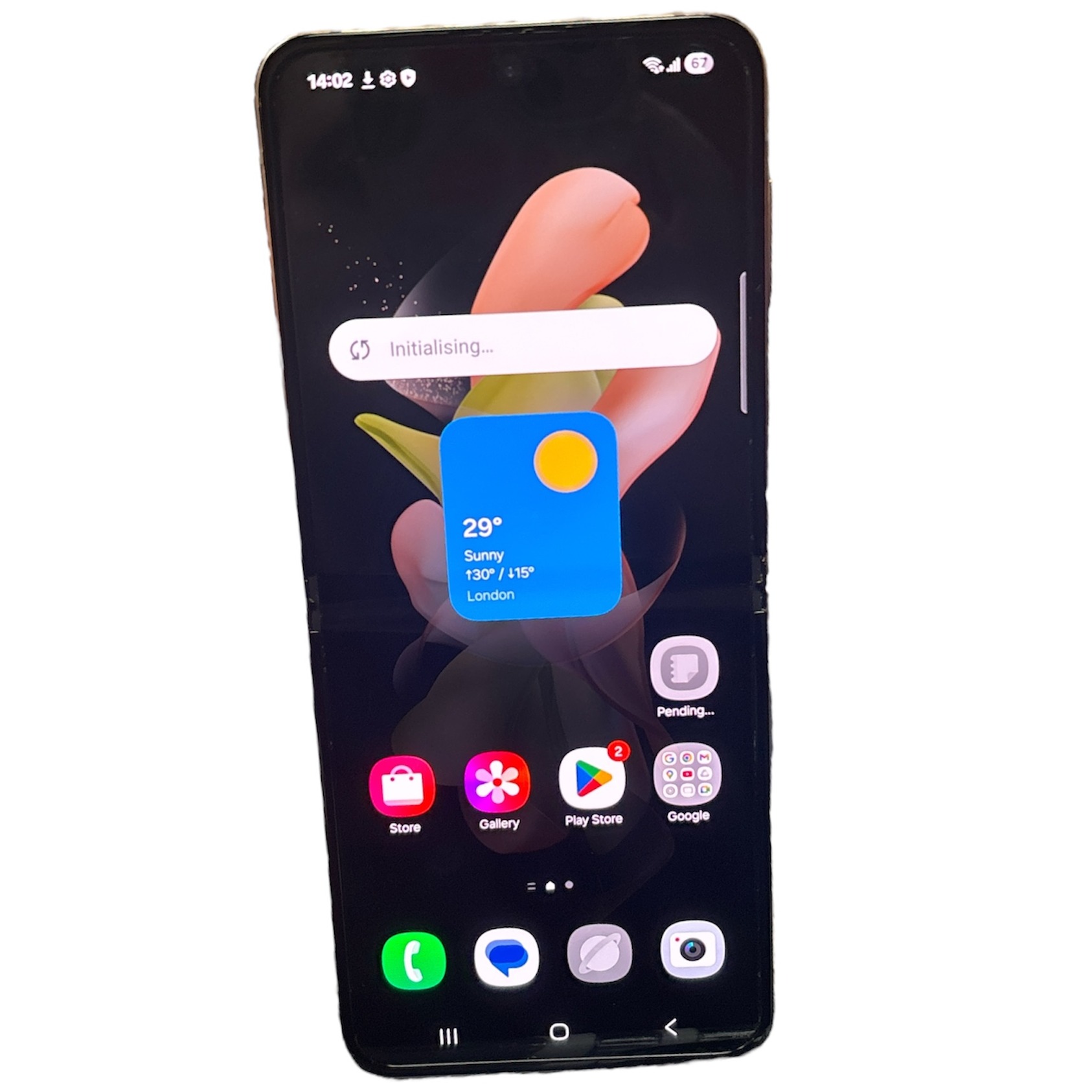 Product photo for Samsung Galaxy Z Flip 4 (128GB) Unlocked, B