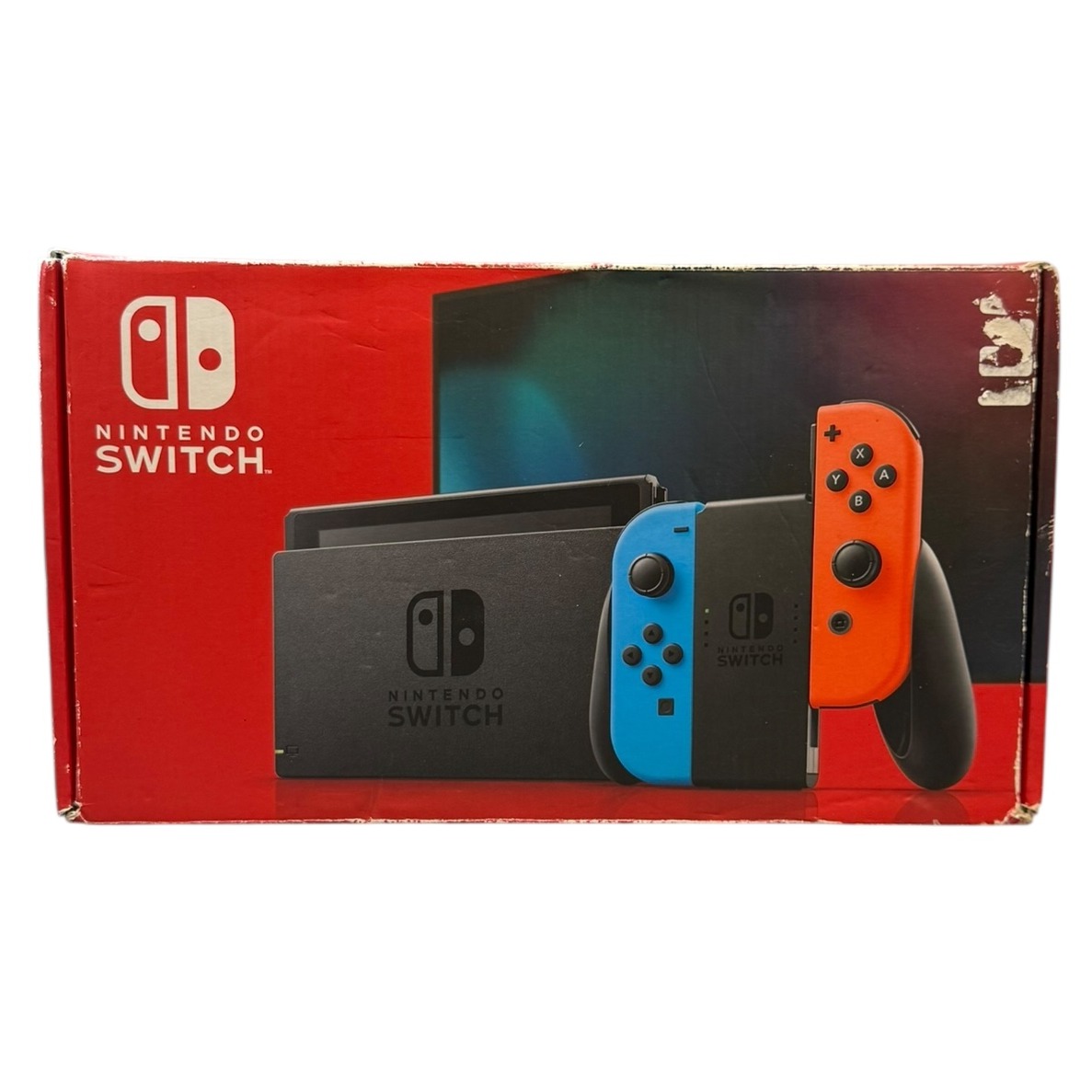 Product photo for Boxed: Nintendo Switch Console - 32GB, Red + Blue