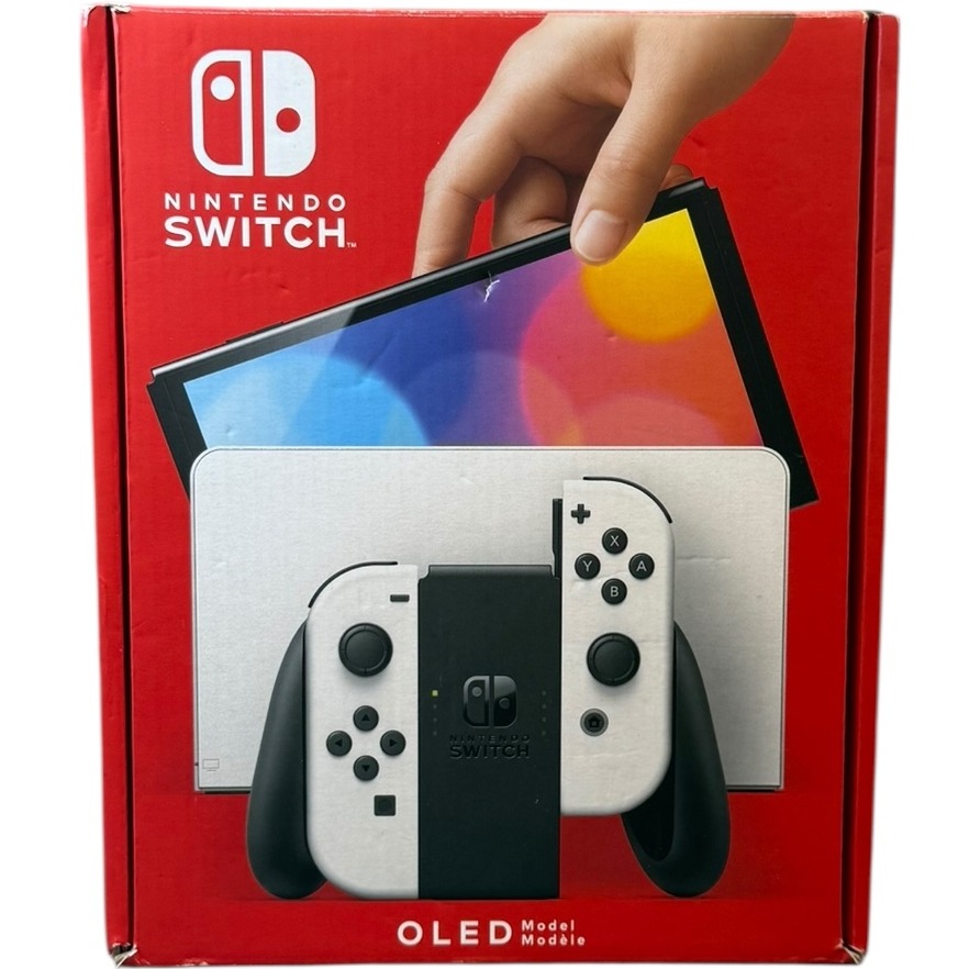 Product photo for Boxed: Nintendo Switch OLED Edition - White, 64GB