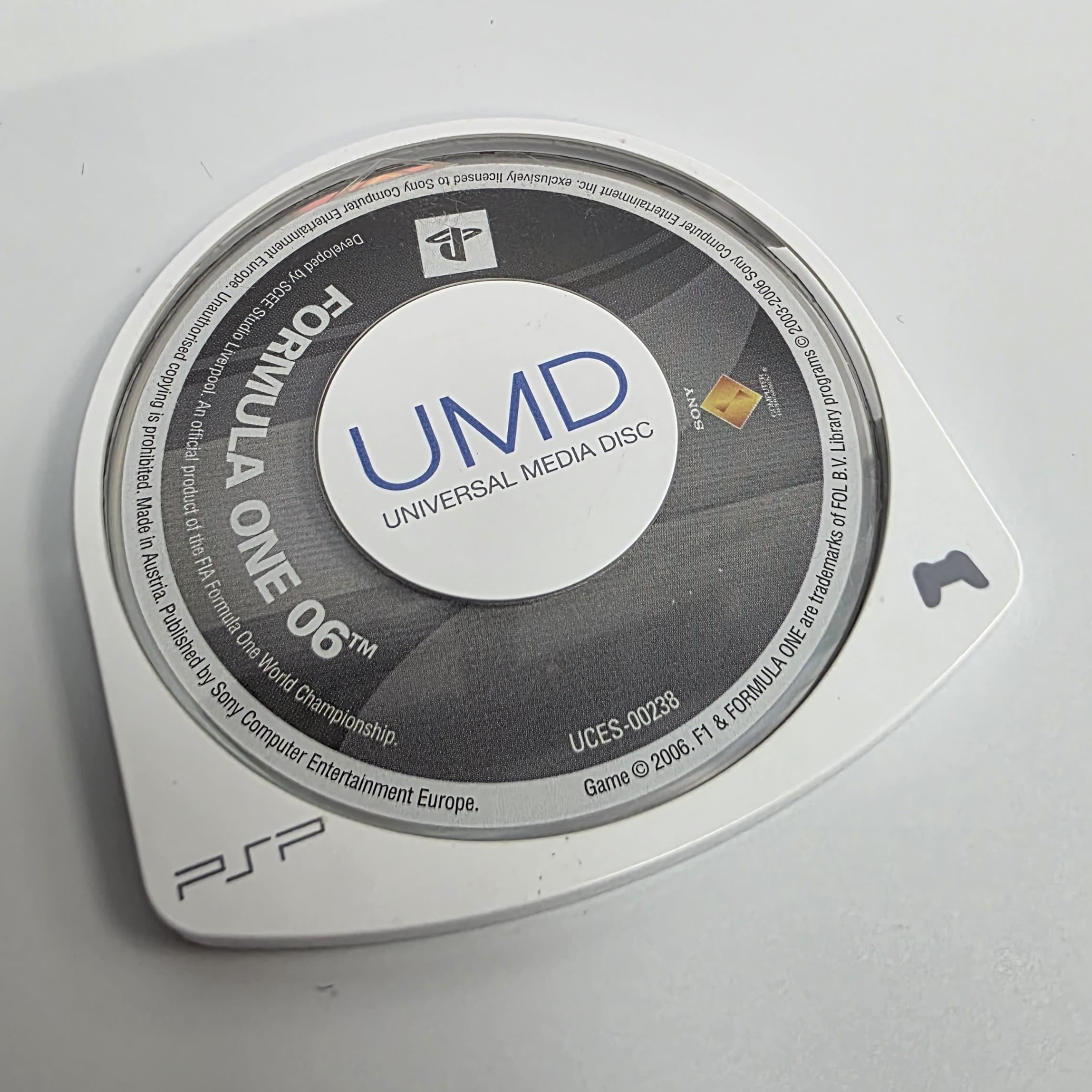 Product photo for FORMULA ONE 06 For Sony PlayStation PSP Game Cart Only