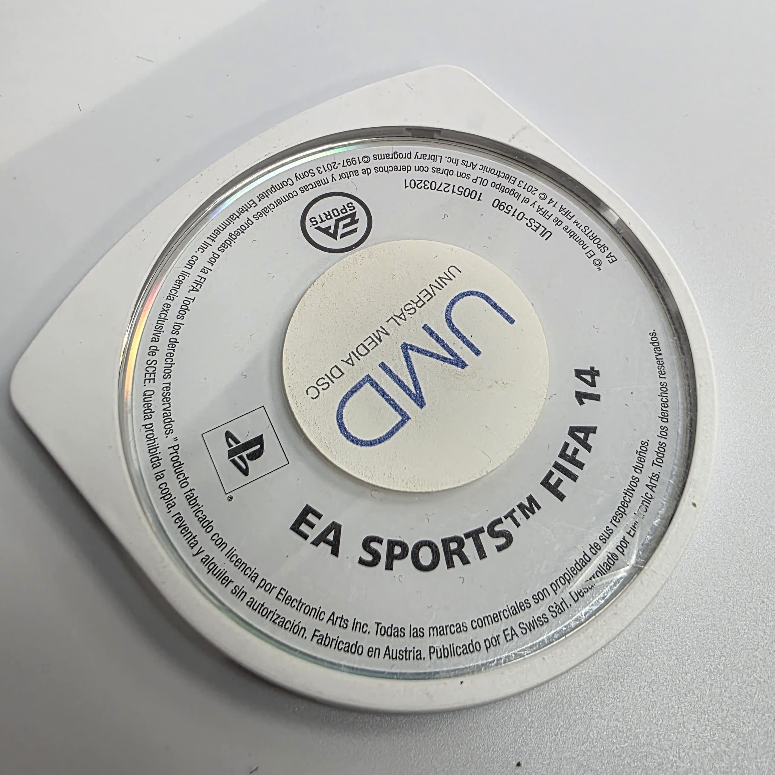 Product photo for FIFA 14 For Sony PlayStation PSP Game Cart Only