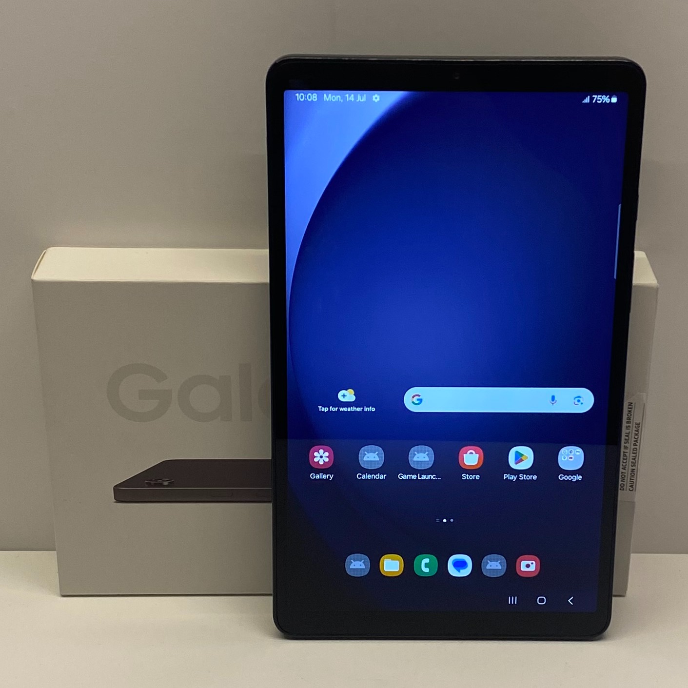 Product photo for Samsung Galaxy Tab A9 Model SM-X115 64GB WiFi & Unlocked Boxed
