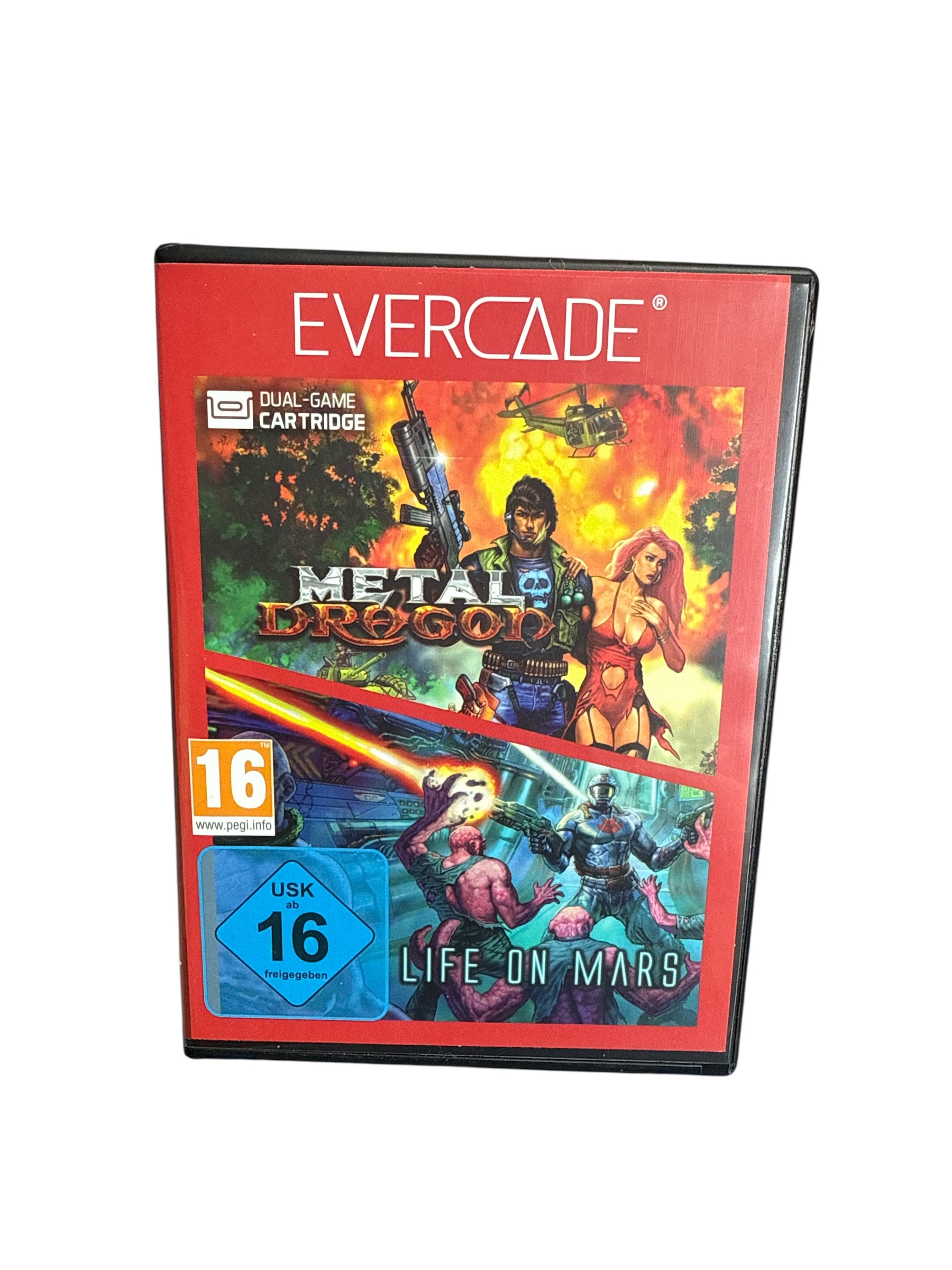 Product photo for Evercade: Metal Dragon/Life On Mars