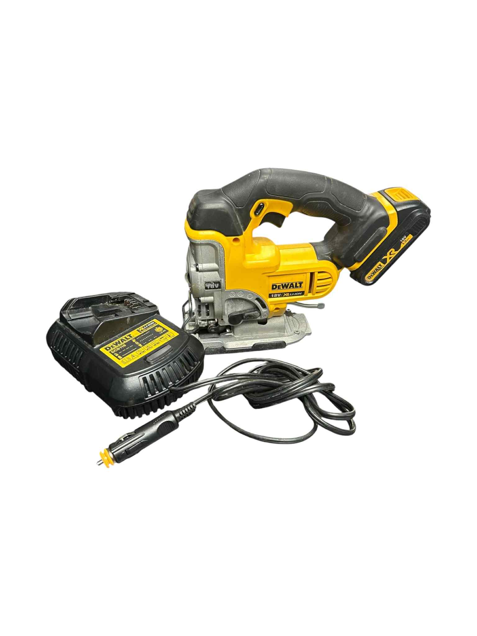 Product photo for DeWalt DCS331 18V Cordless Jigsaw w/Charger