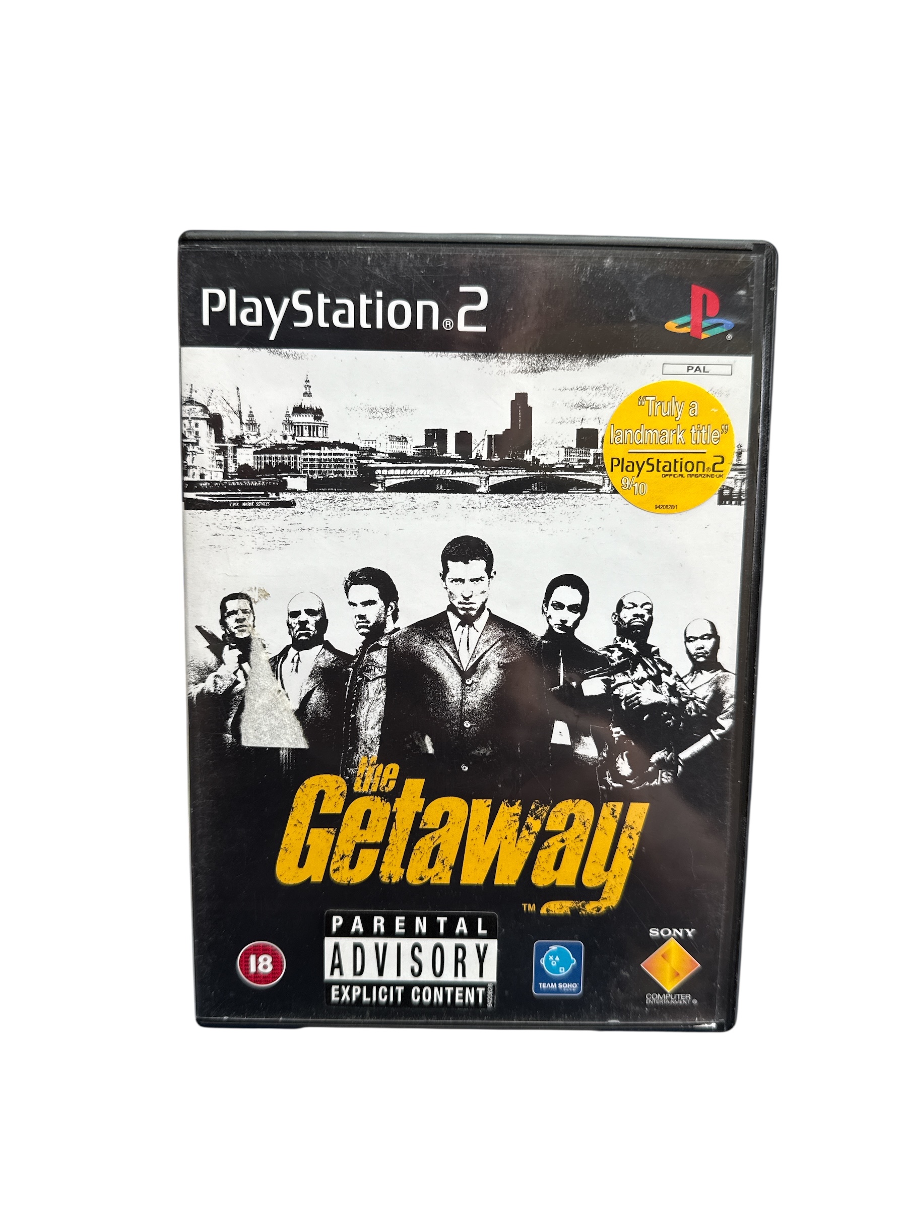 Product photo for The Getaway PS2