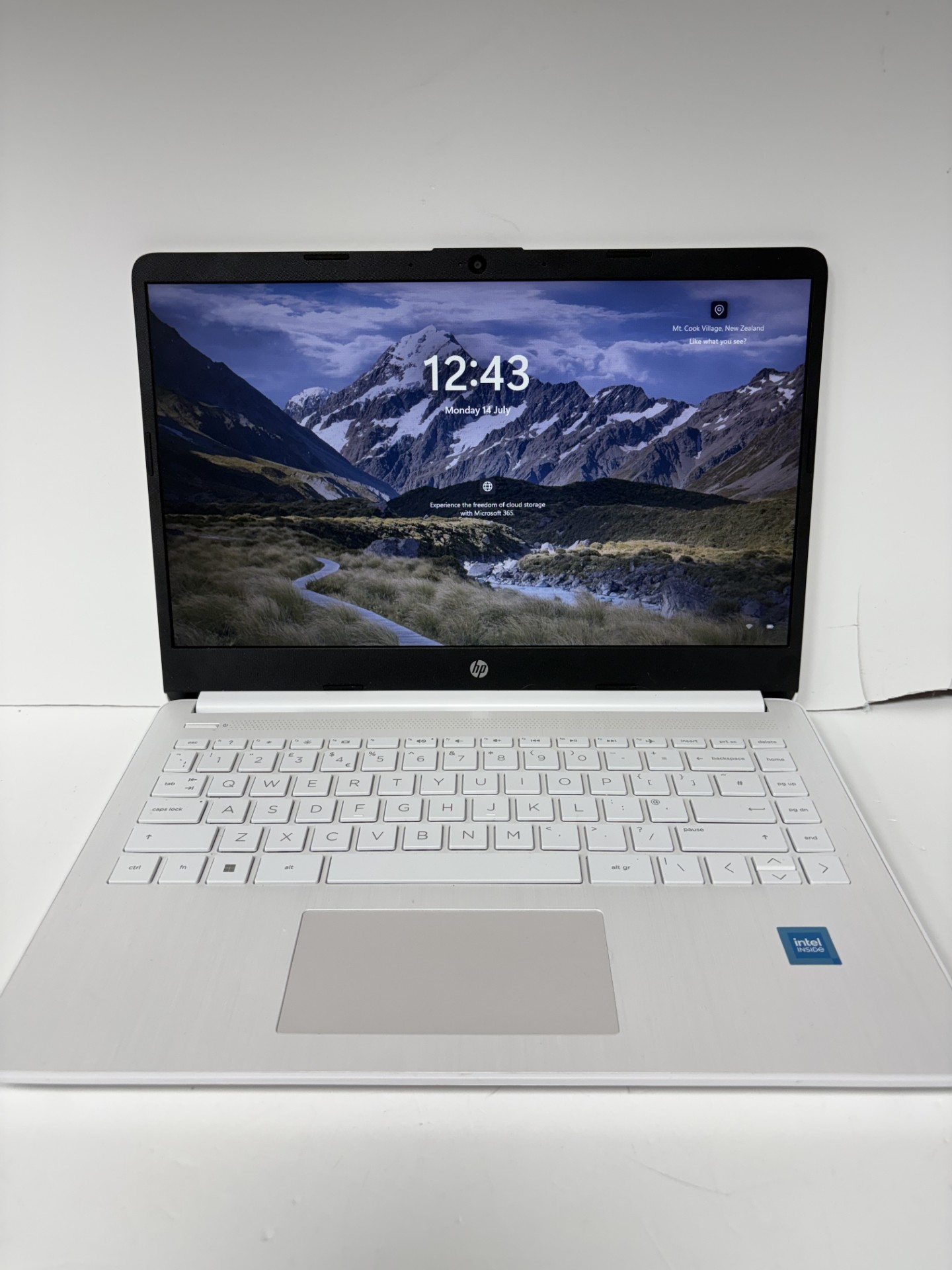 Product photo for hp 14s - dq0xxx 4gb ram 128gb ssd windows 11 unboxed