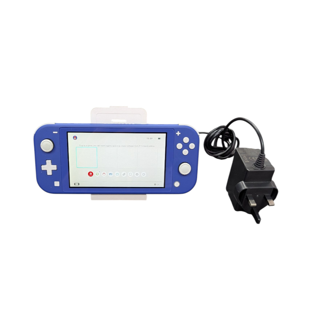 Product photo for Nintendo Switch Lite Blue 32GB