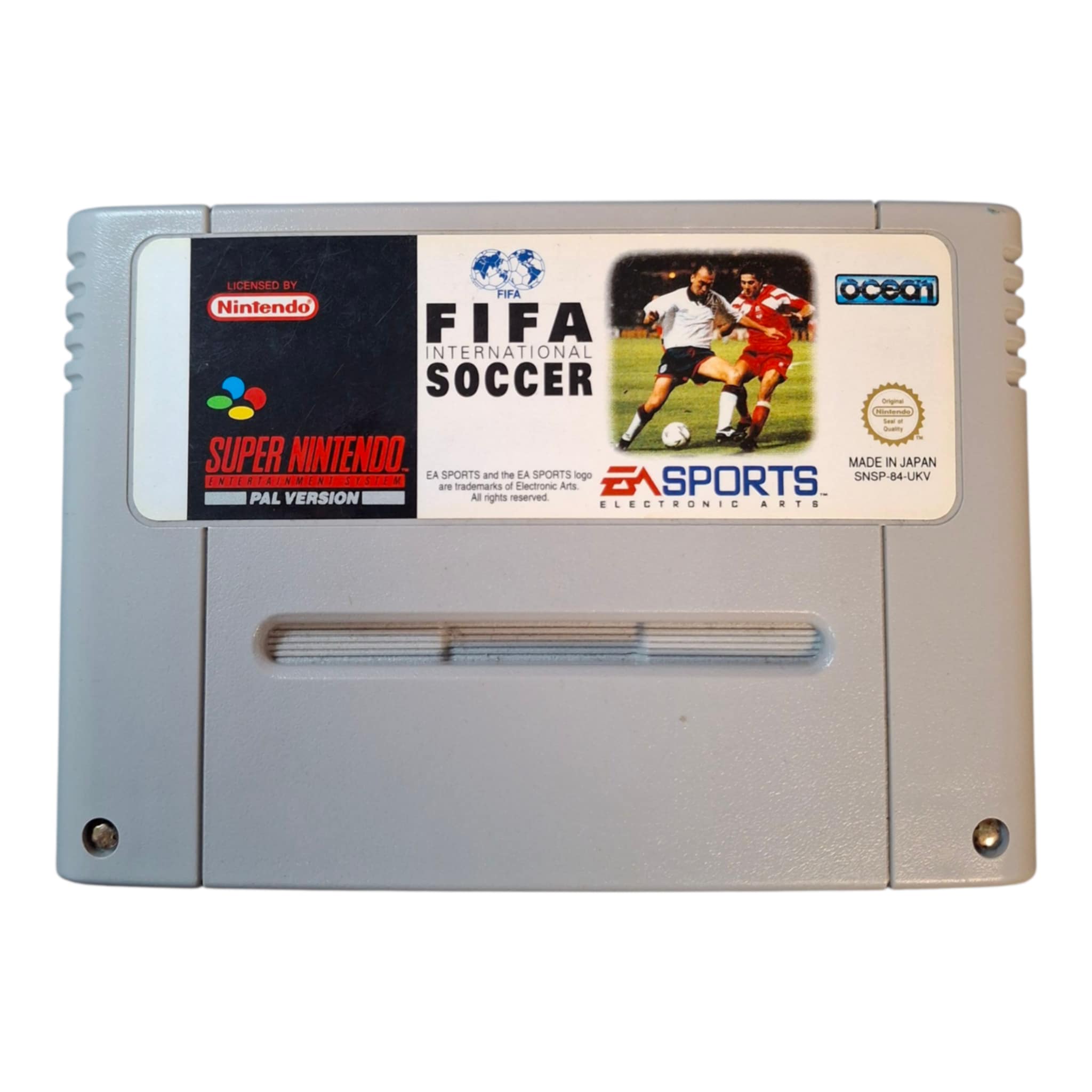 Product photo for FIFA International Soccer, Unboxed - SNES Game