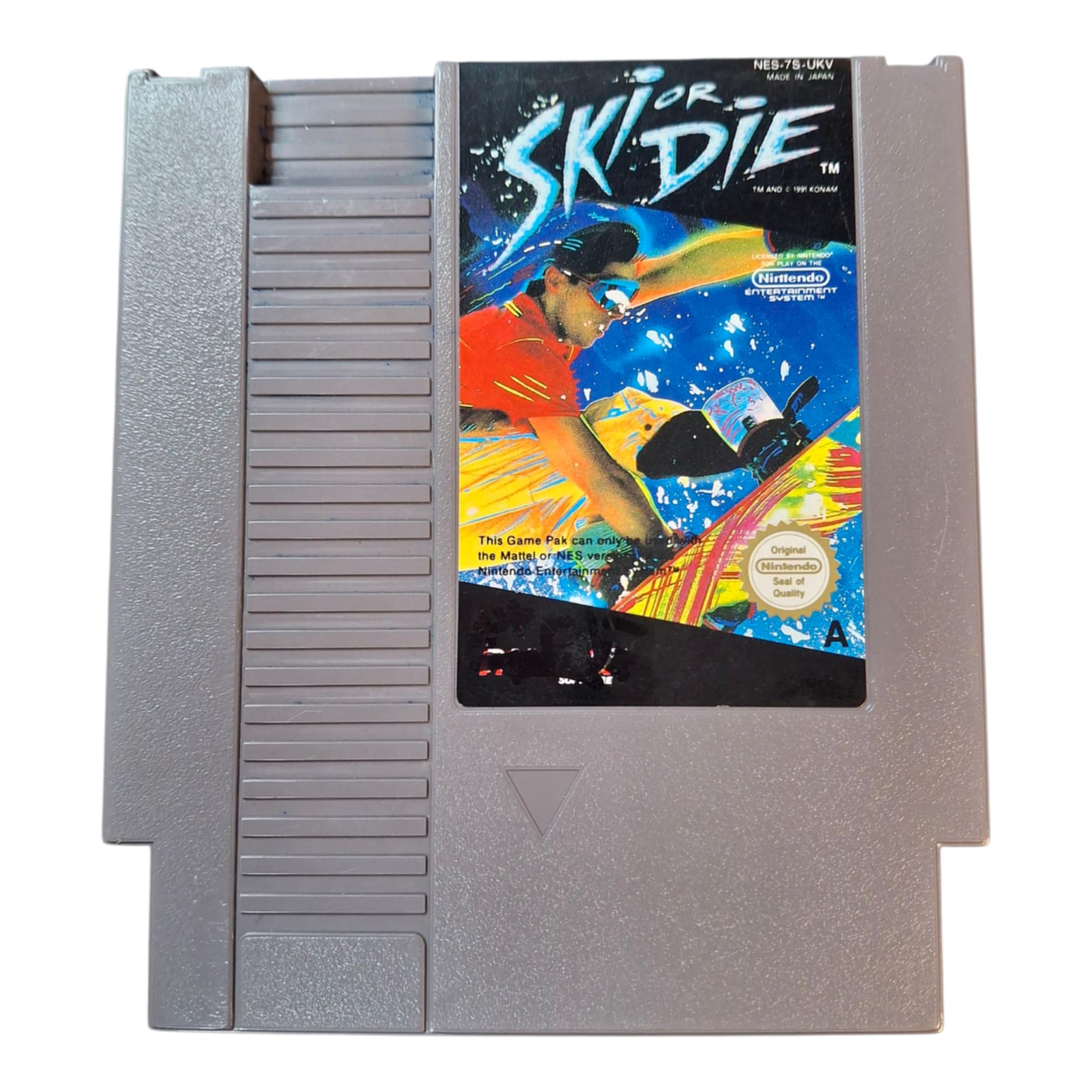 Product photo for Ski or Die, Unboxed - NES Game