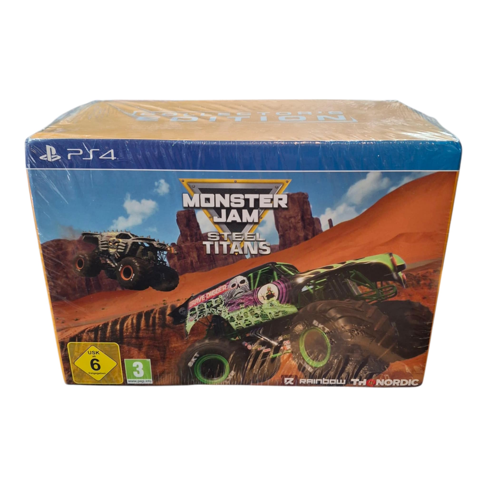 Product photo for Monster Jam Steel Titans - Sealed Box