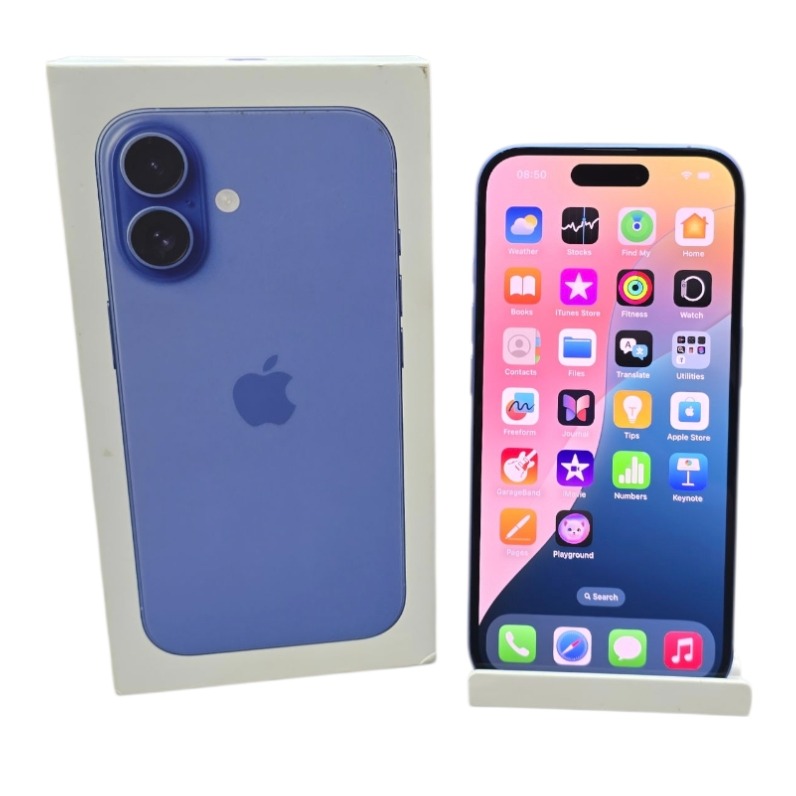 Product photo for iPhone 16 - 128GB Unlocked 100%BH