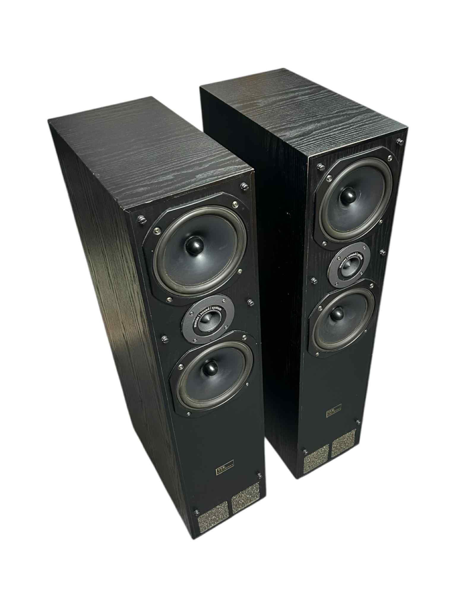 Product photo for TDL Electronics RTL-3 Floor Standing Stereo Hi Fi Speakers 200W