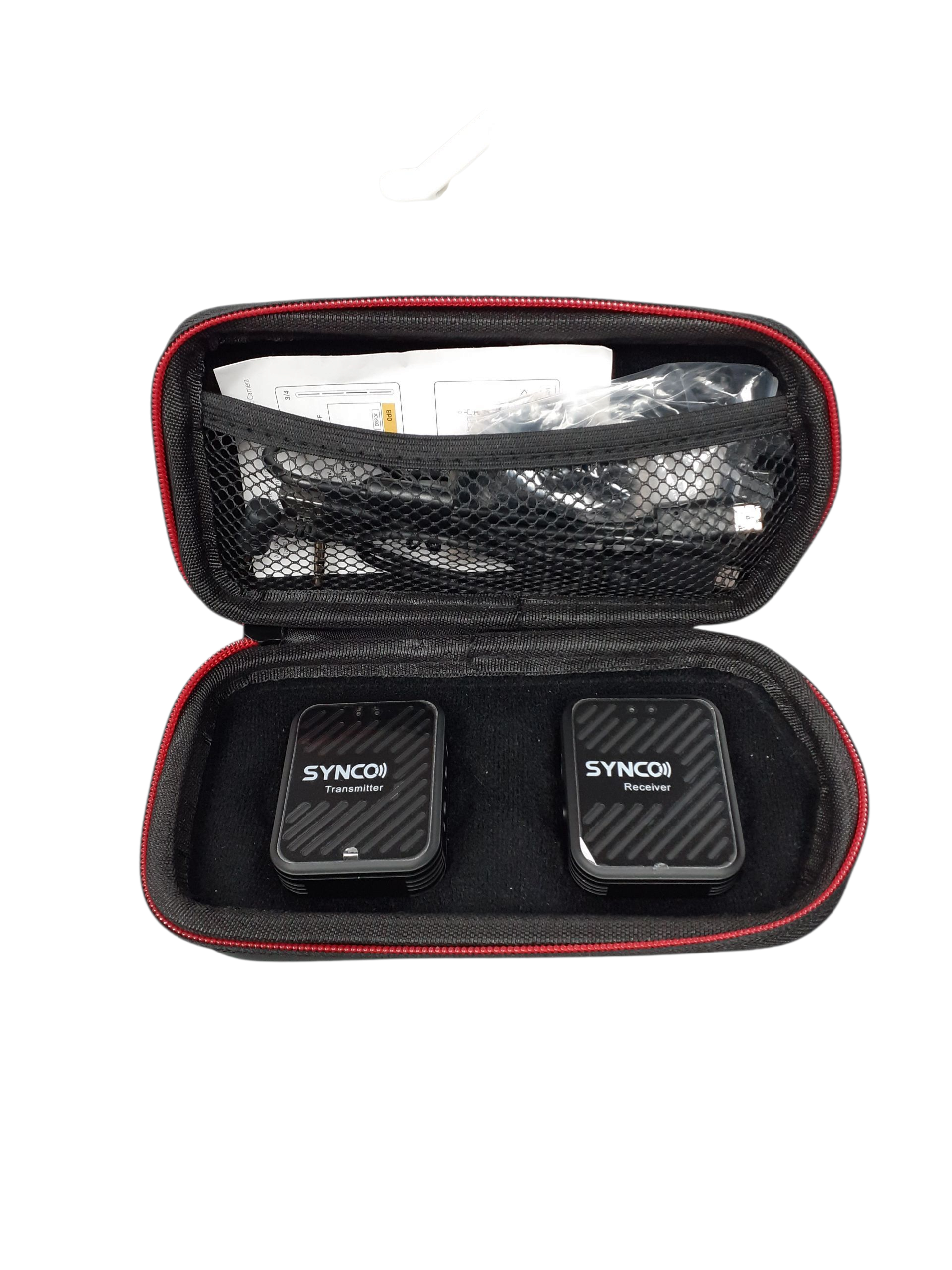 Product photo for SYNCO G1(A1) 2.4GHz Wireless Lavalier Lapel Microphone Kit For Camera Smartphone