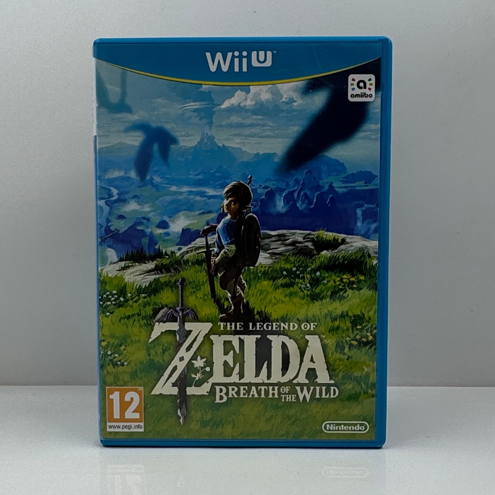 Product photo for THE ZELDA BREATH OF WILD NINTENDO WII U GAME