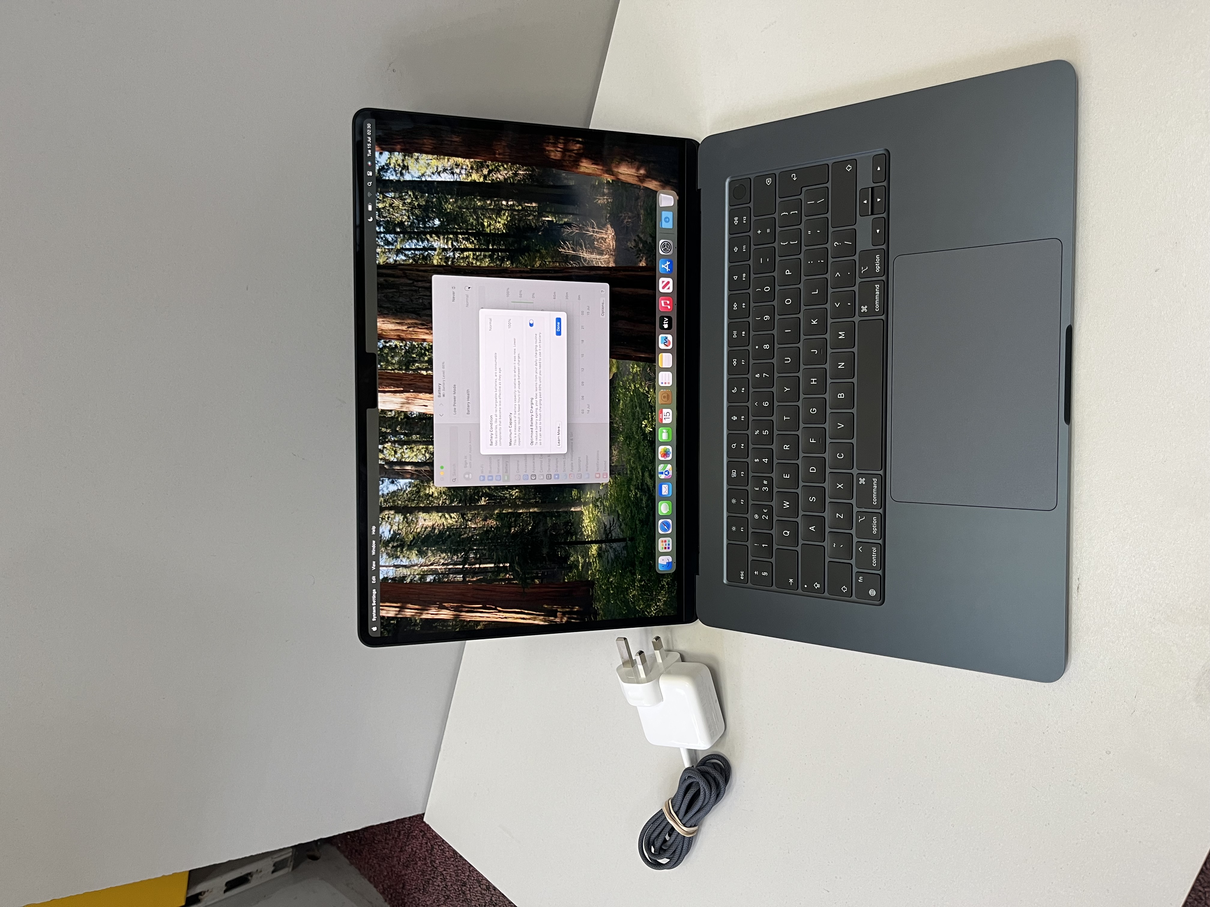 Product photo for Macbook Air 2024 M3 A3114