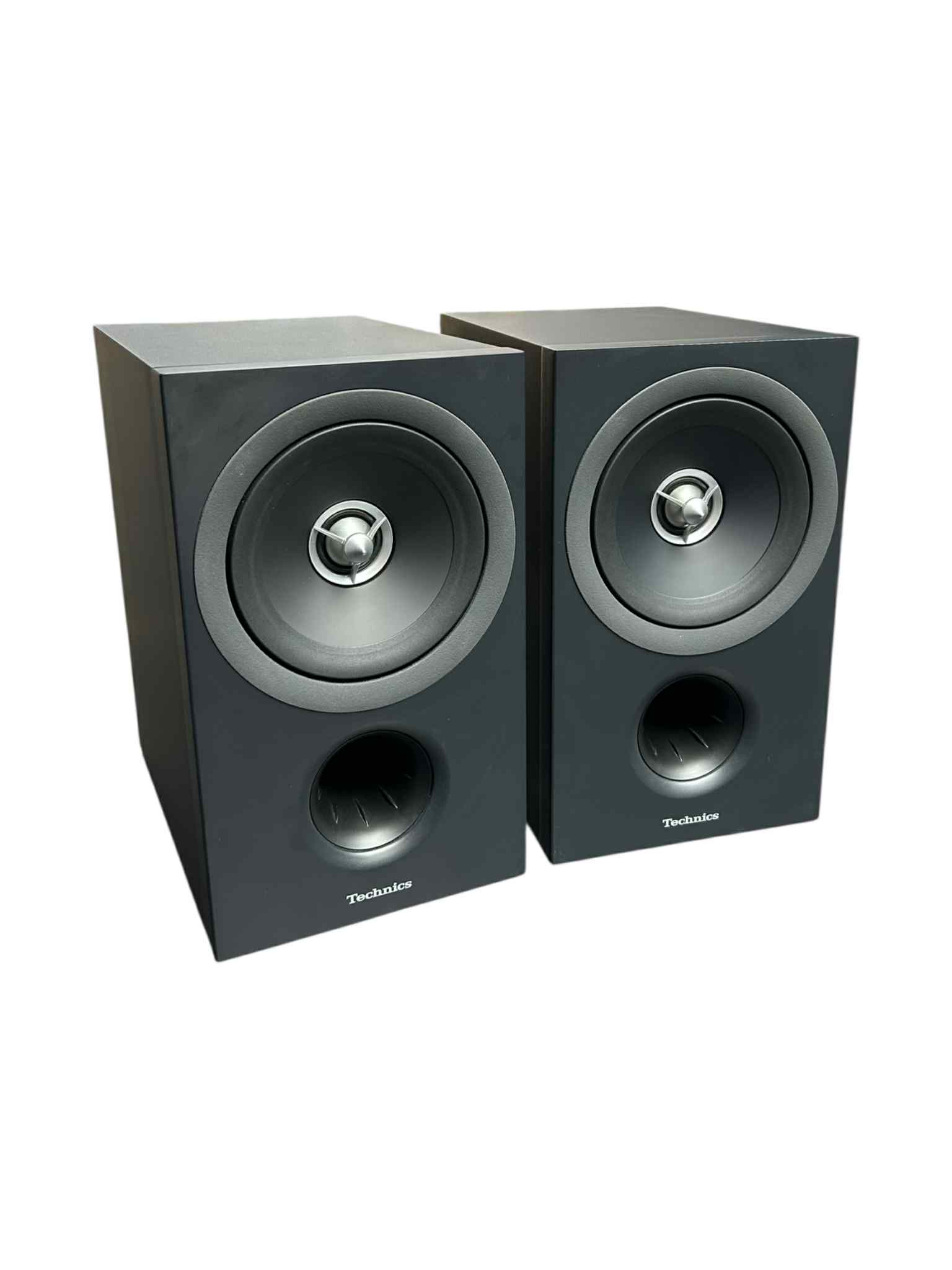 Product photo for Technics SB-C600 Bookshelf Speakers, Matt Black - Boxed
