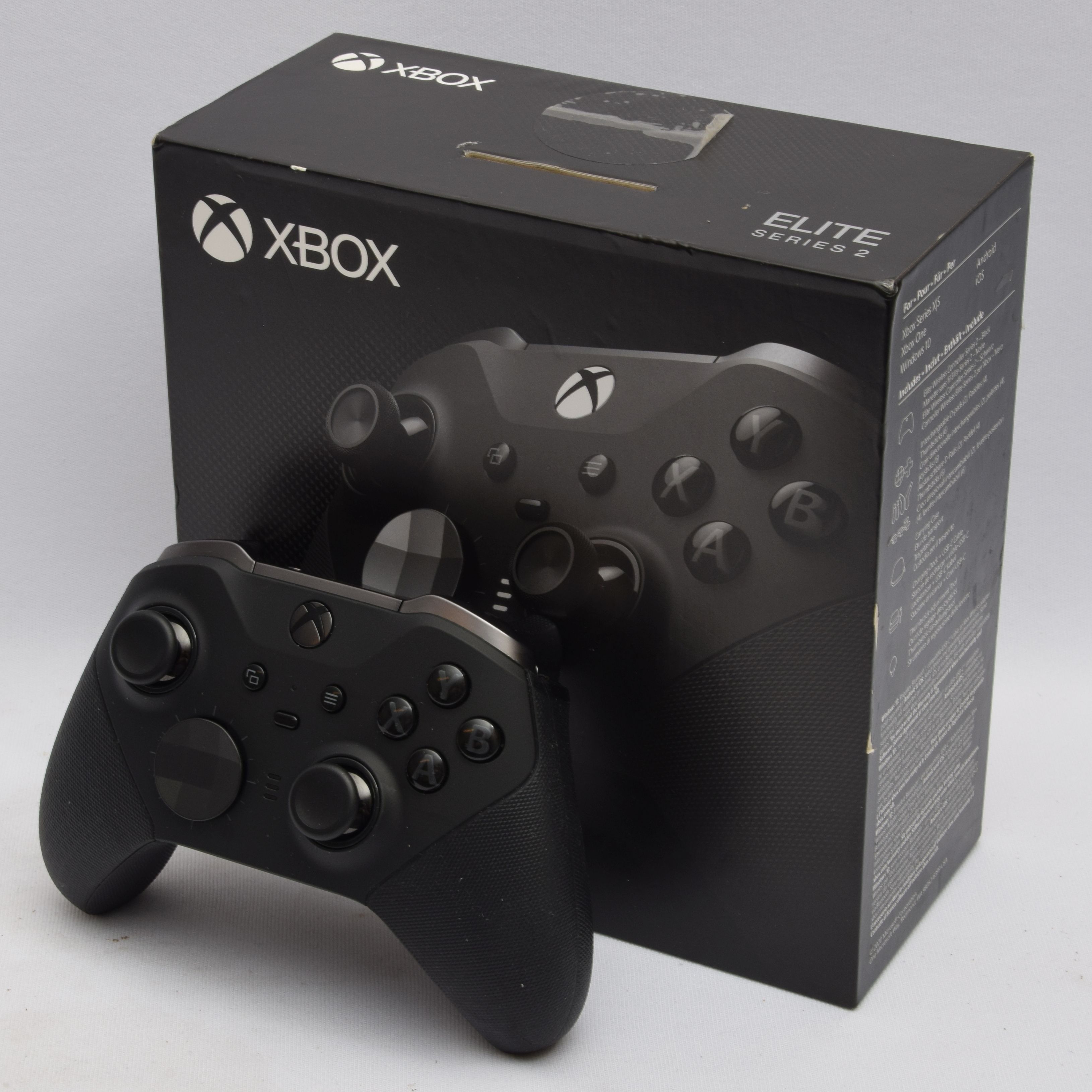 Product photo for Microsoft Xbox Elite Series 2 Controller for X,S,One, PC, Android, iOS - Boxed (U)