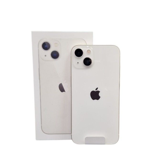 Product photo for Apple iPhone 13 128GB Starlight, Unlocked A