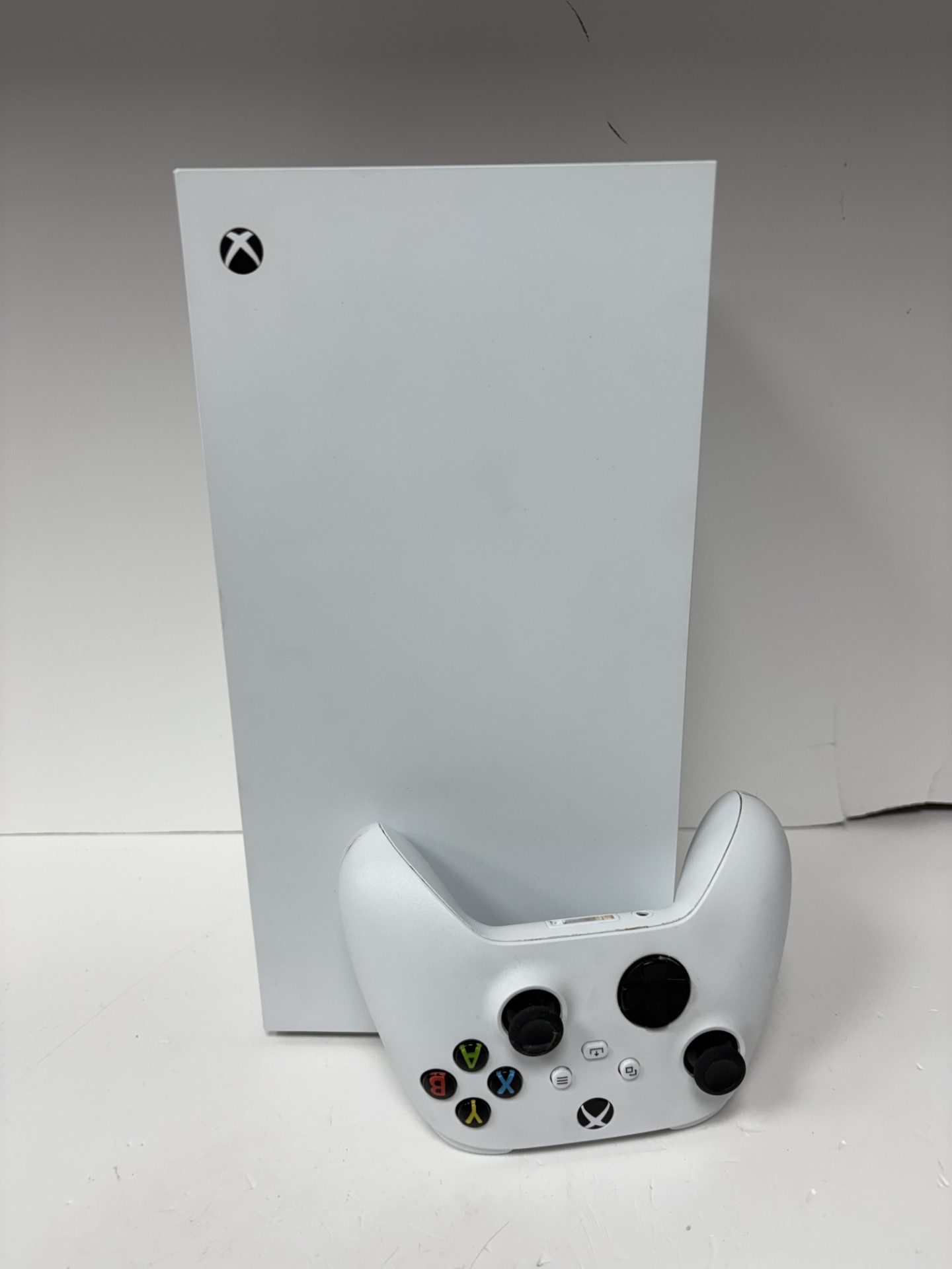Product photo for MICROSOFT xbox series x white 1tb unboxed